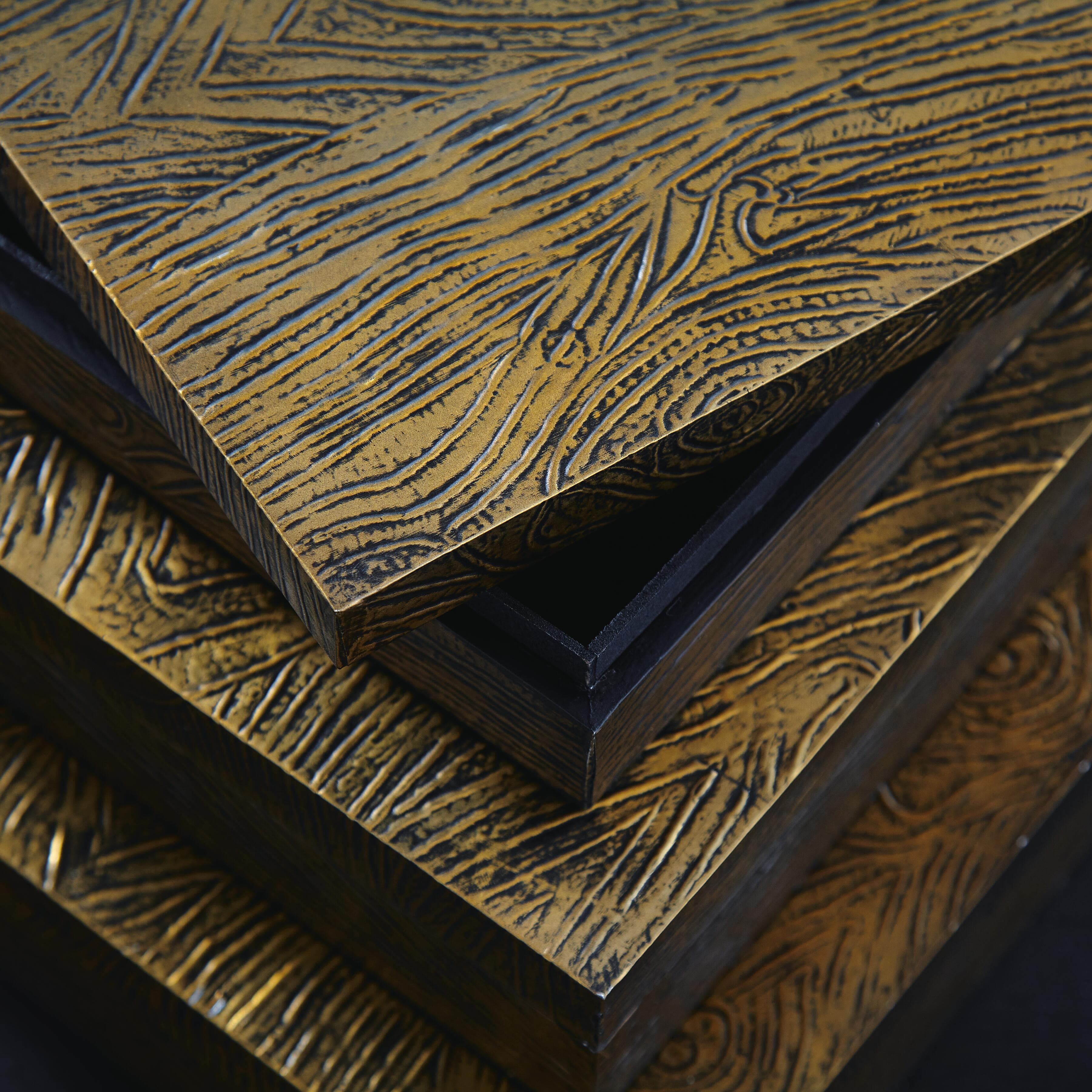 Keldy Box (Set of 3) — Brown/Beige — view 6
