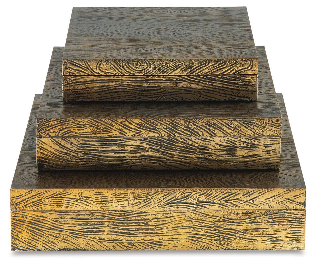 Keldy Box (Set of 3) — Brown/Beige — view 4