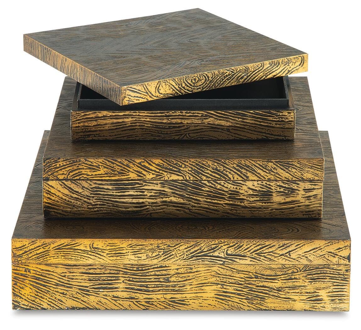 Keldy Box (Set of 3) — Brown/Beige — view 5