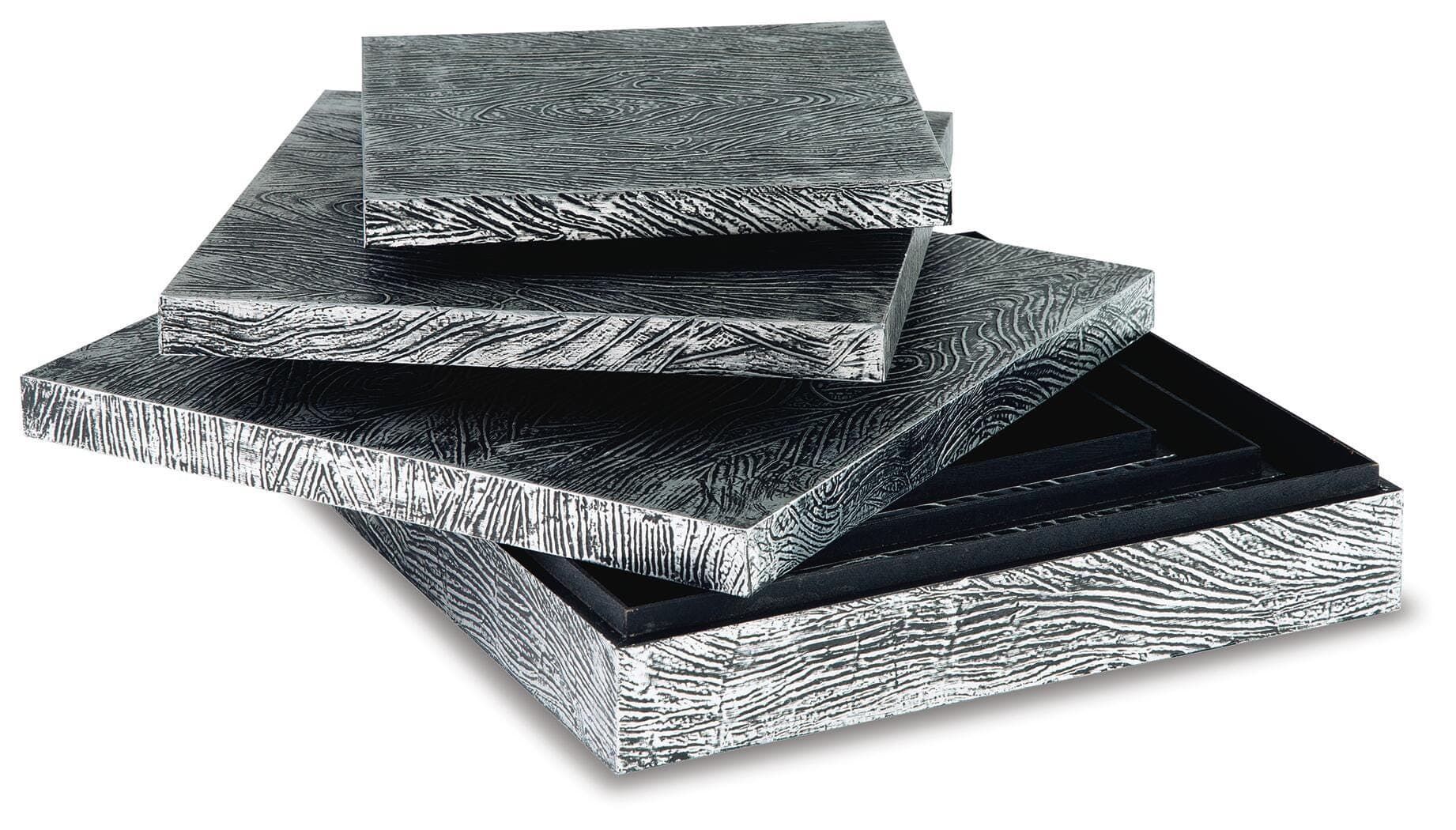 Keldy Box (Set of 3) — Black/Gray — view 3