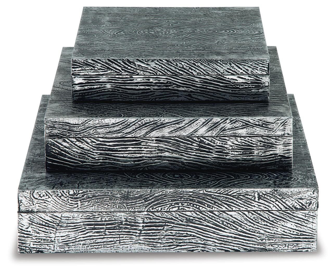 Keldy Box (Set of 3) — Black/Gray — view 4
