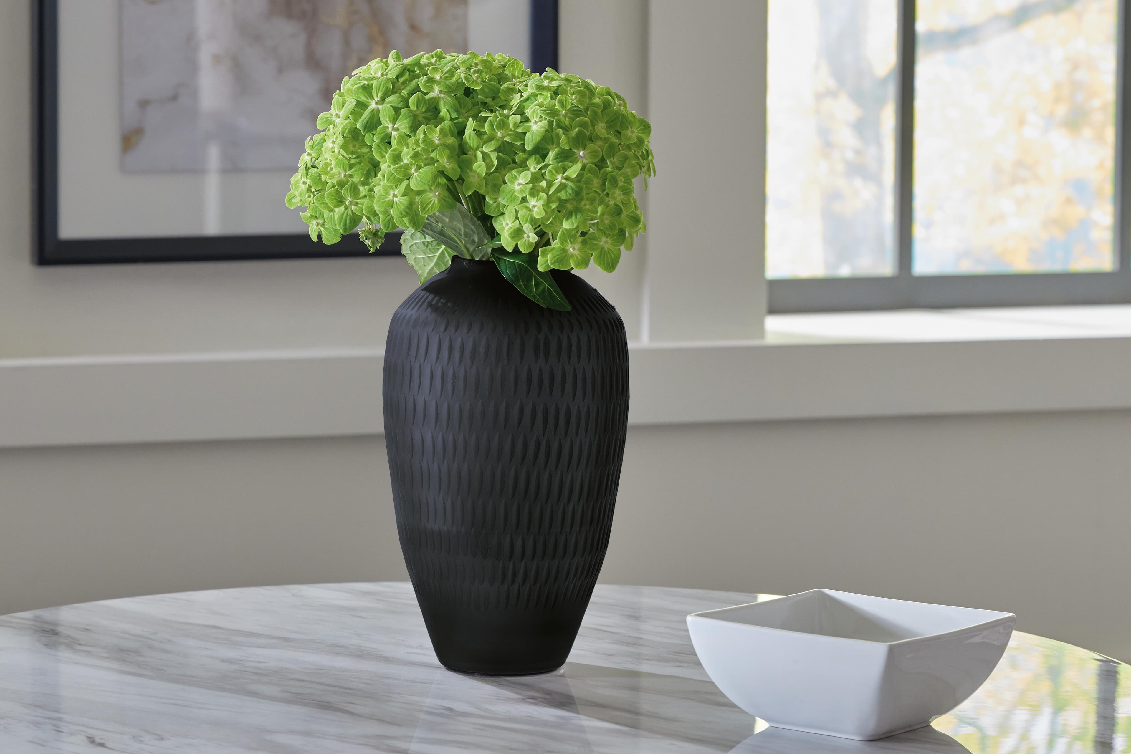 Etney Vase — Black/Gray — view 2