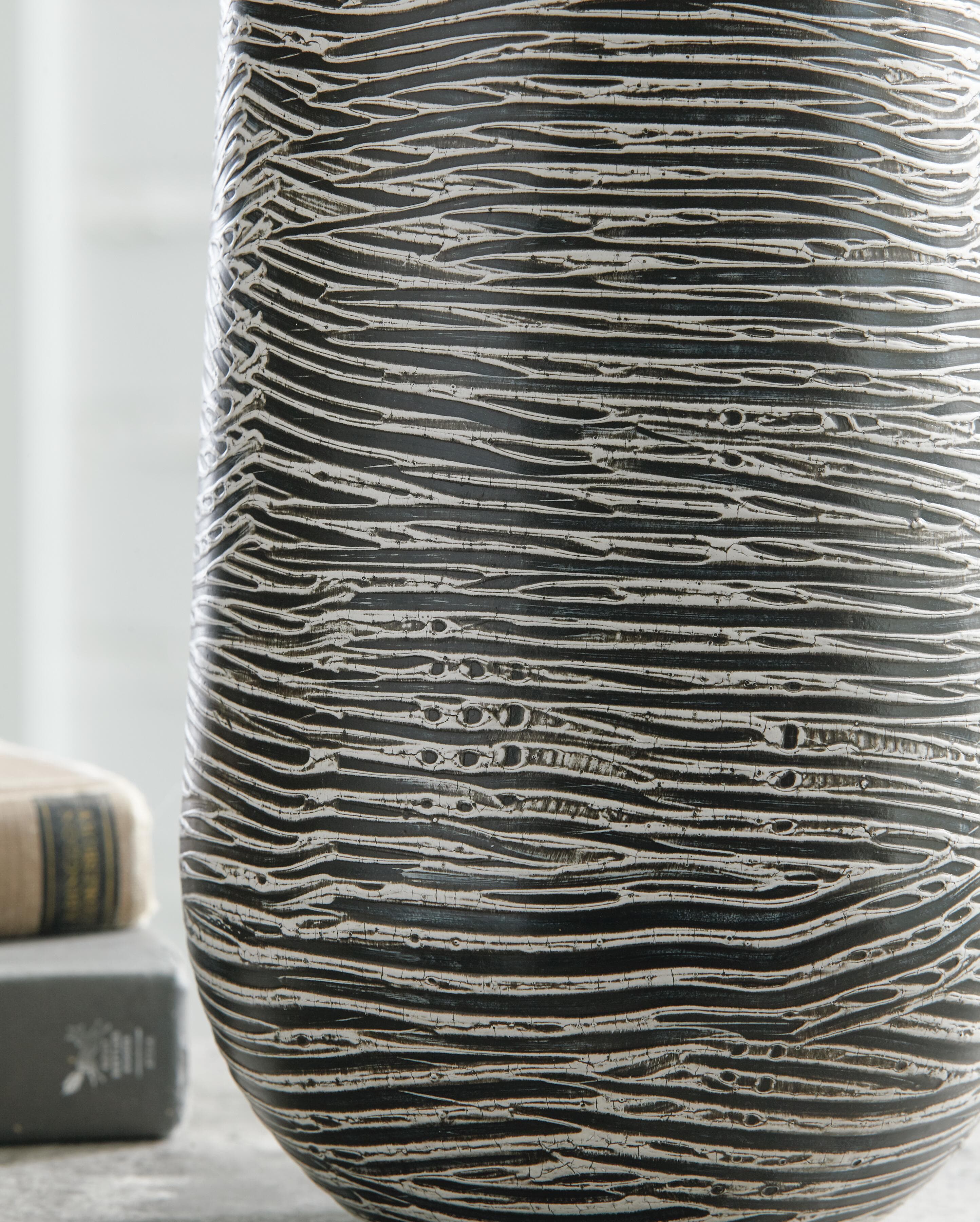 Fynn Vase — Black/Gray — view 3