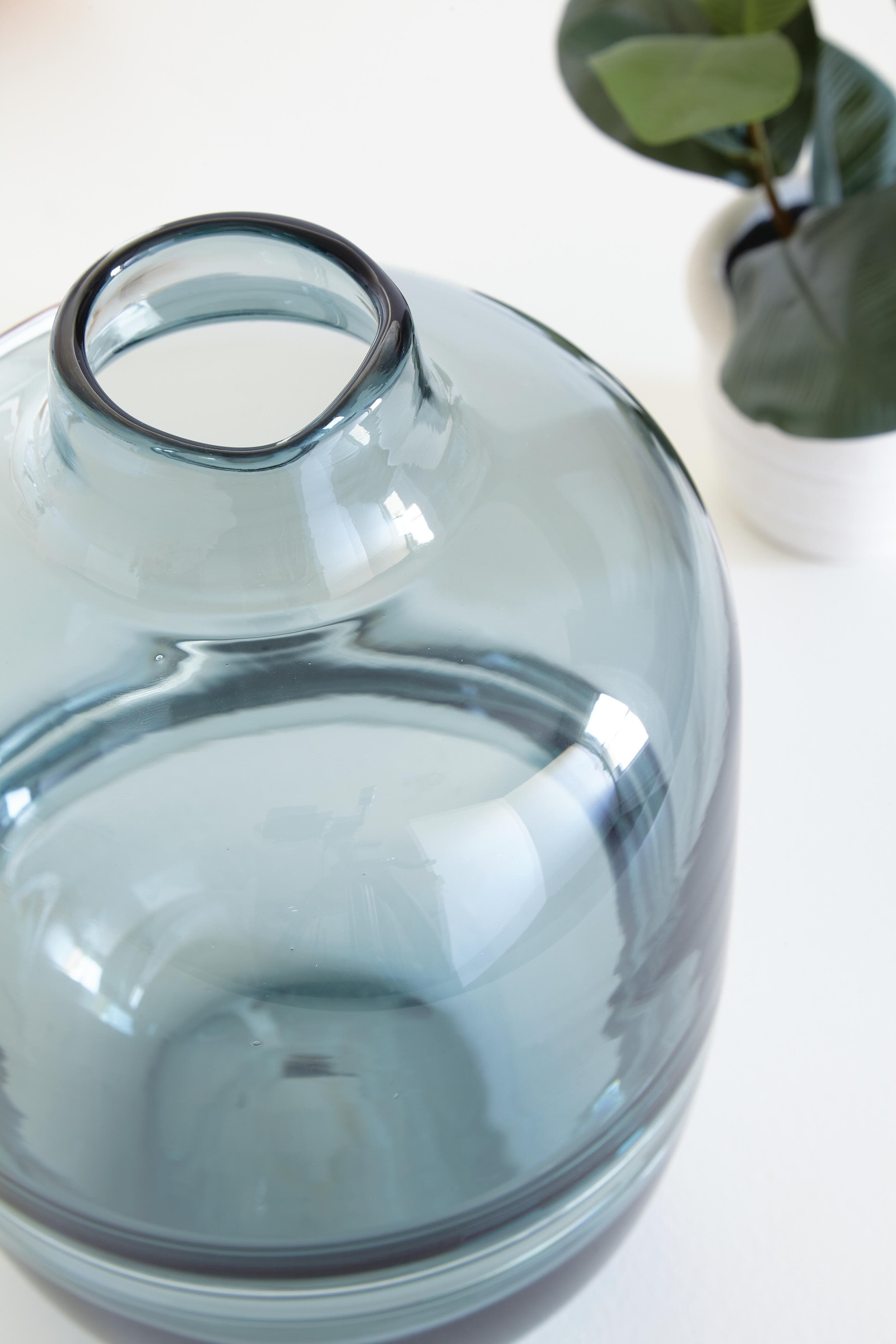 Lemmitt Vase — Blue & Green — view 3