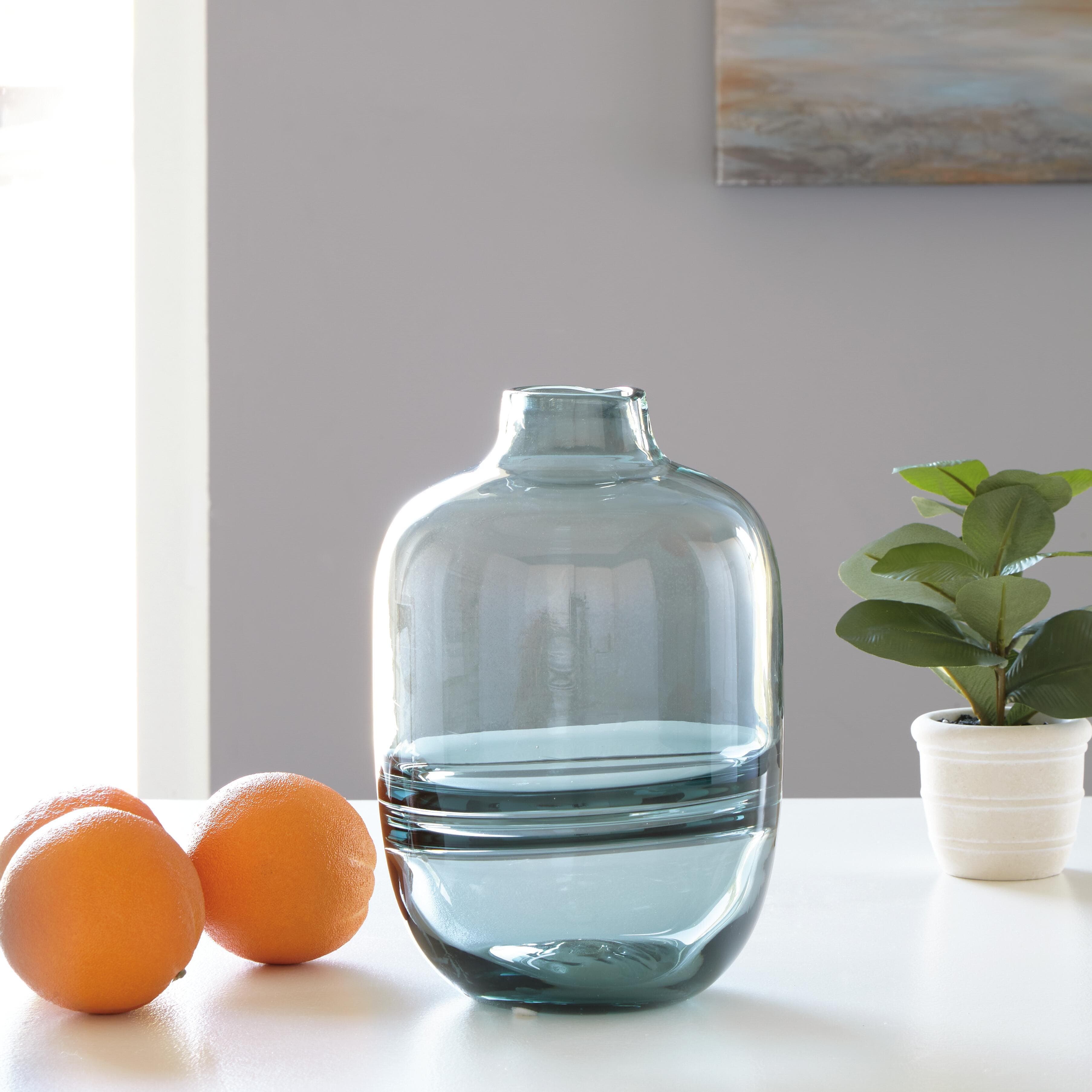 Lemmitt Vase — Blue & Green — view 2
