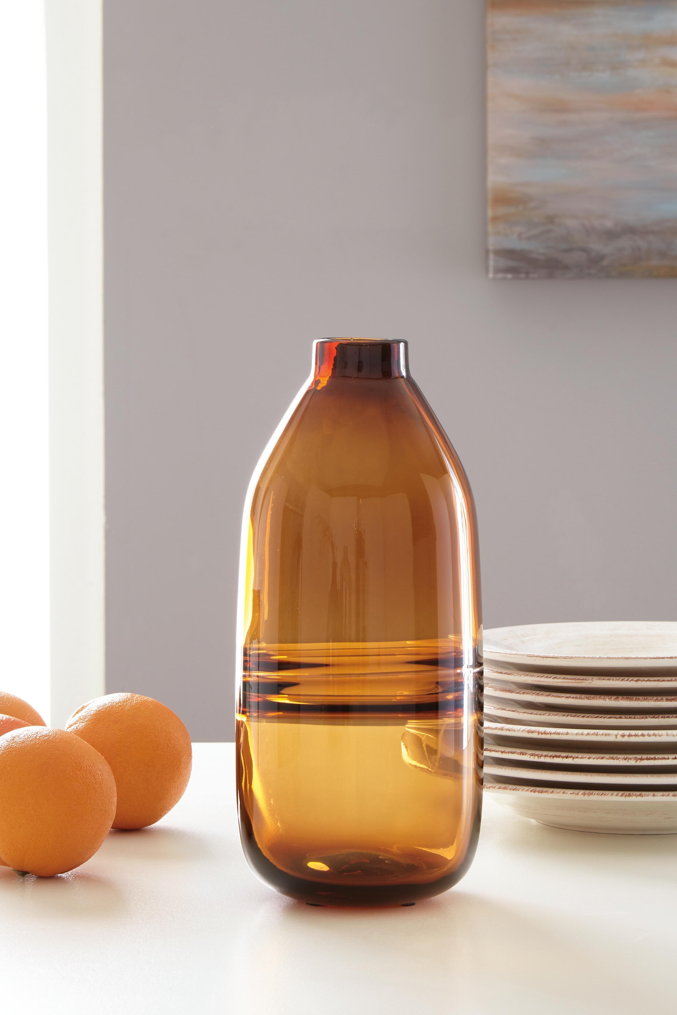 Lemmitt Vase — Brown/Beige — view 2
