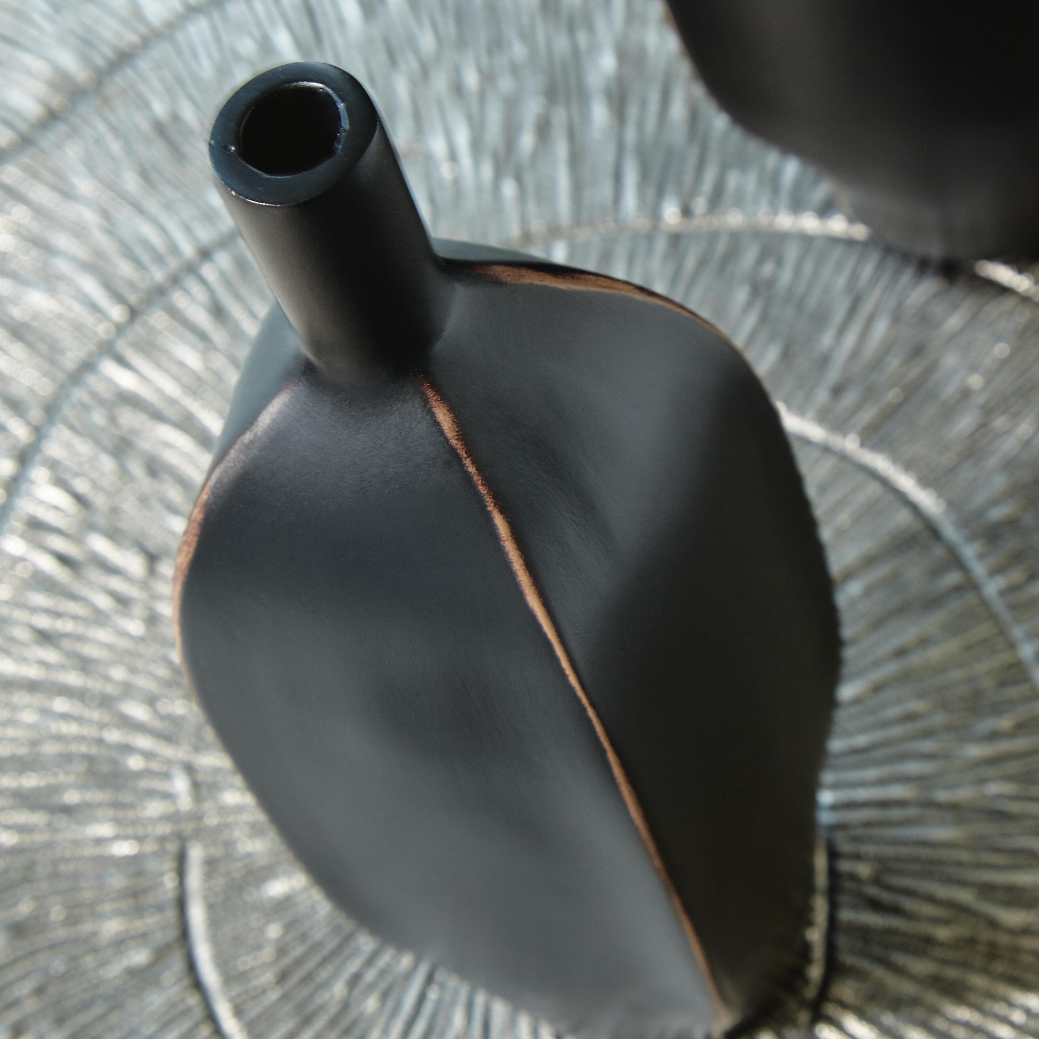 Rhaveney Vase (Set of 3) — Black/Gray — view 4