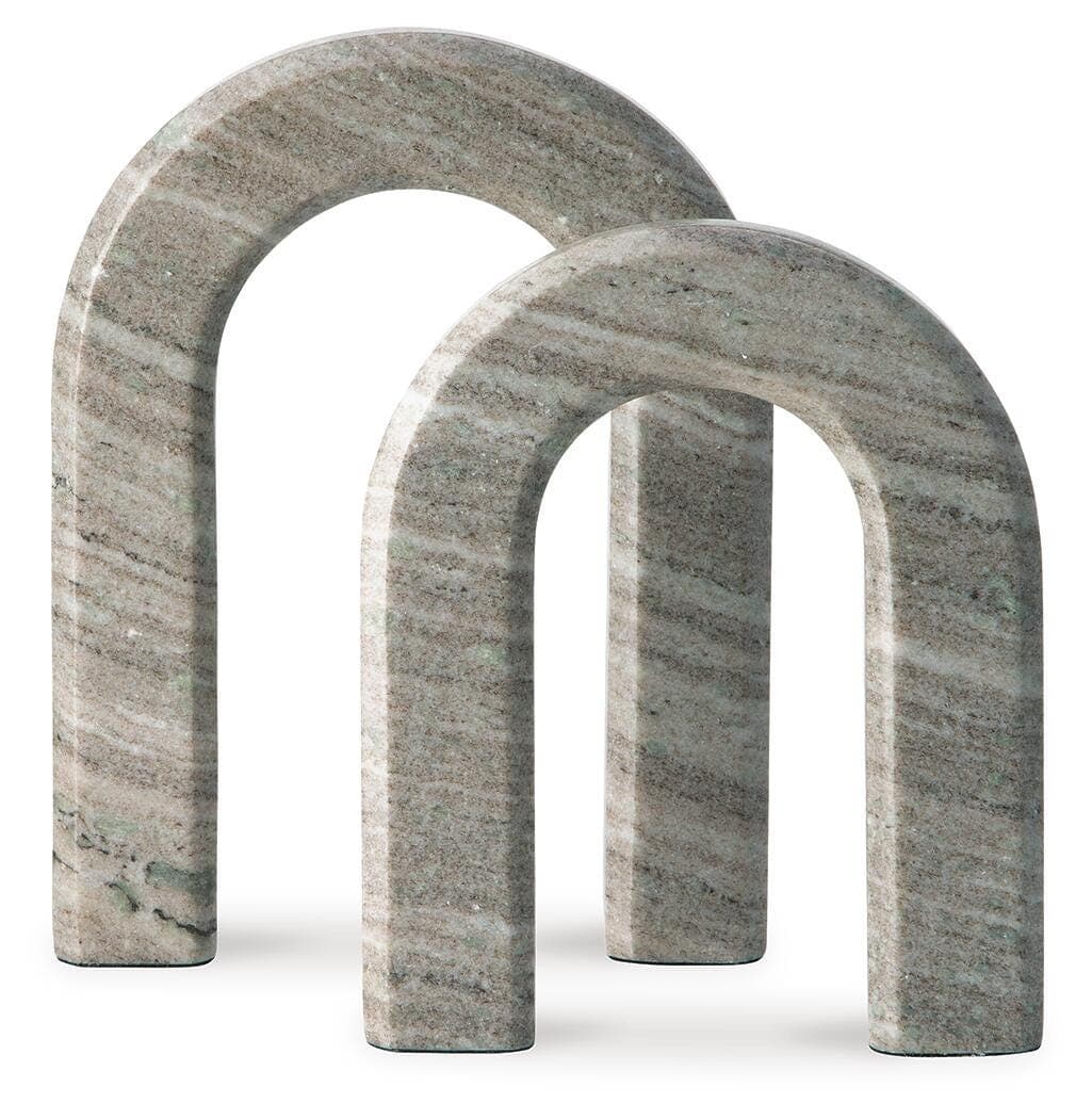 Keithton Sculpture Set (Set of 2) — Brown/Beige — view 3