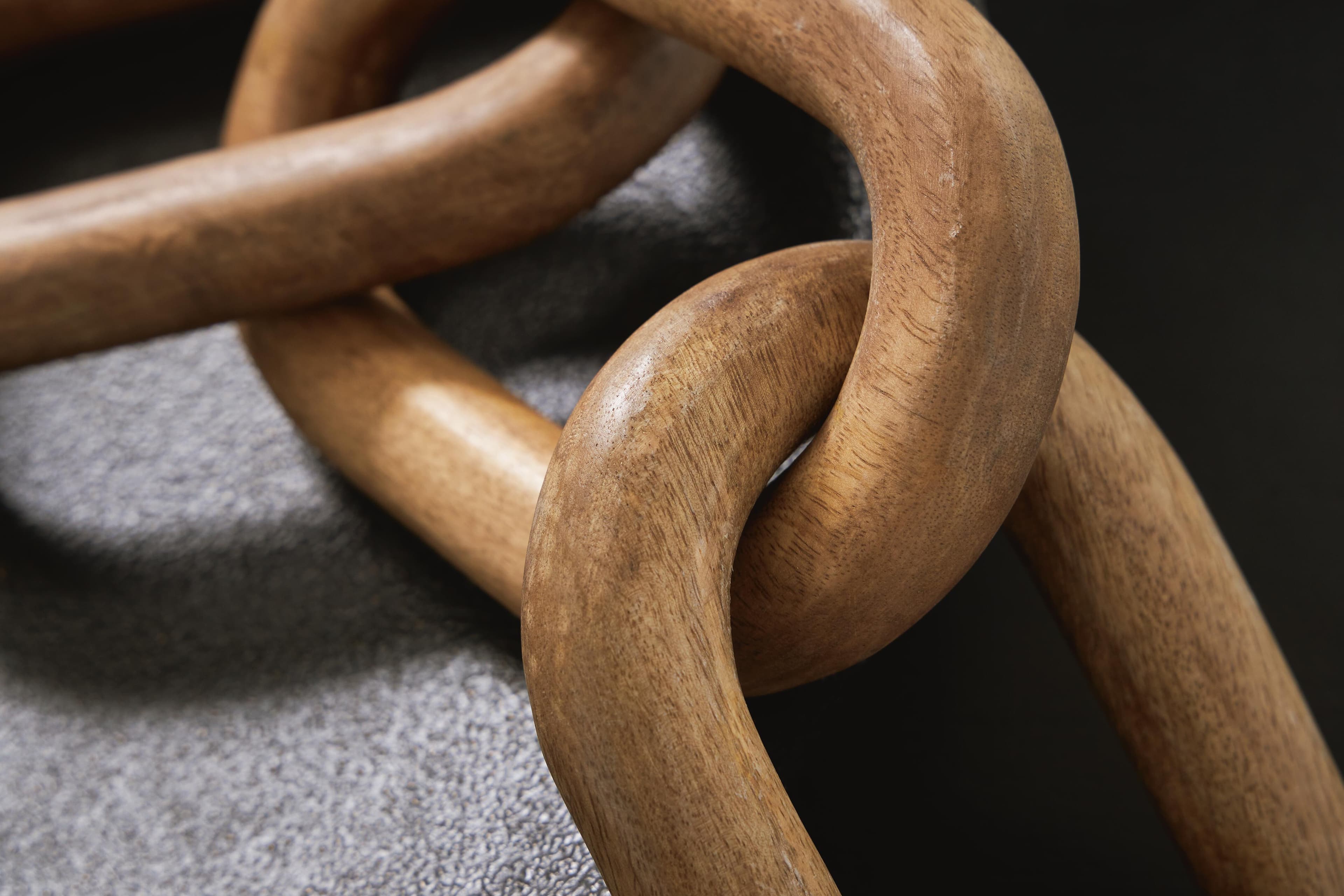 Mardelby Sculpture — Brown/Beige — view 3