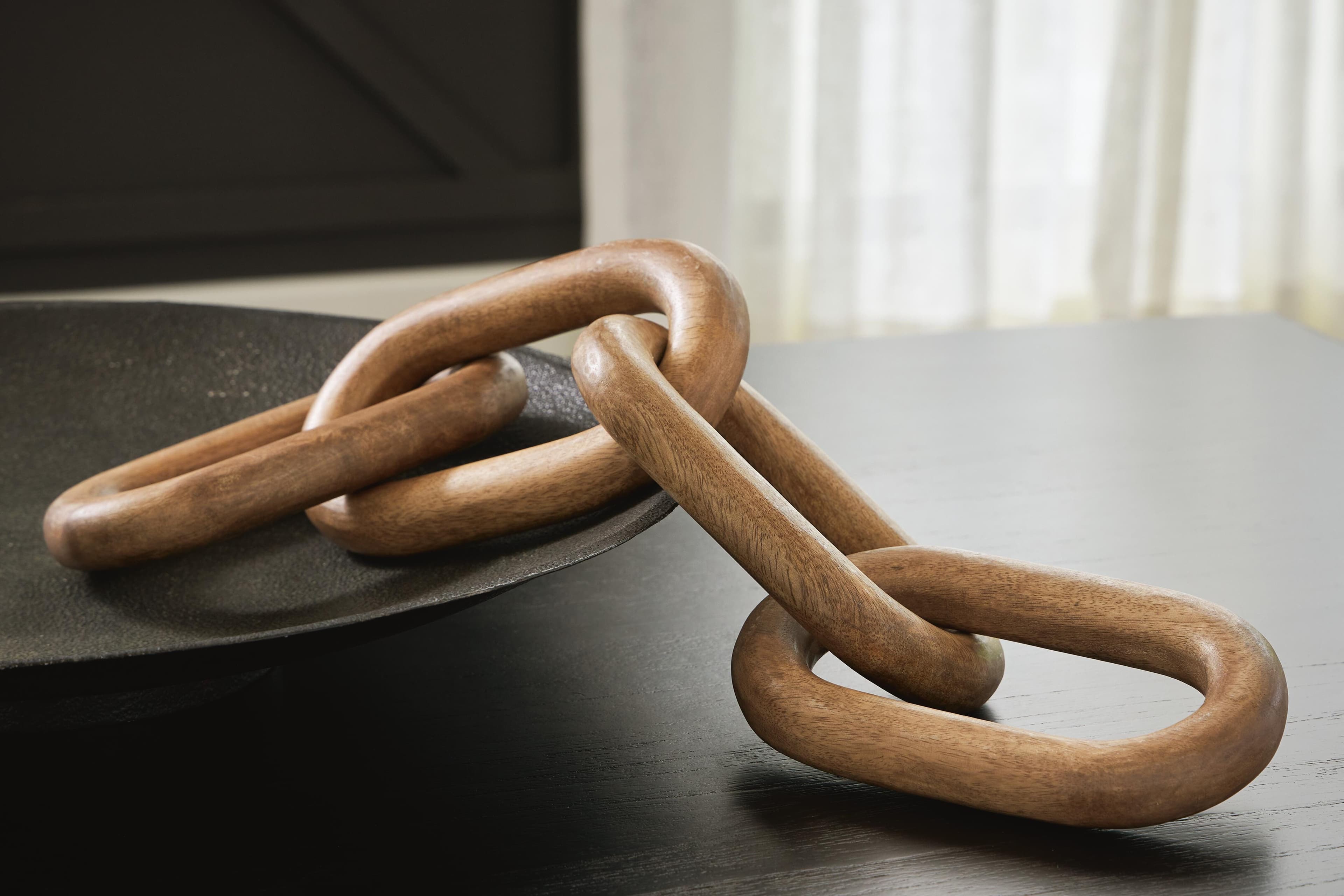 Mardelby Sculpture — Brown/Beige — view 2