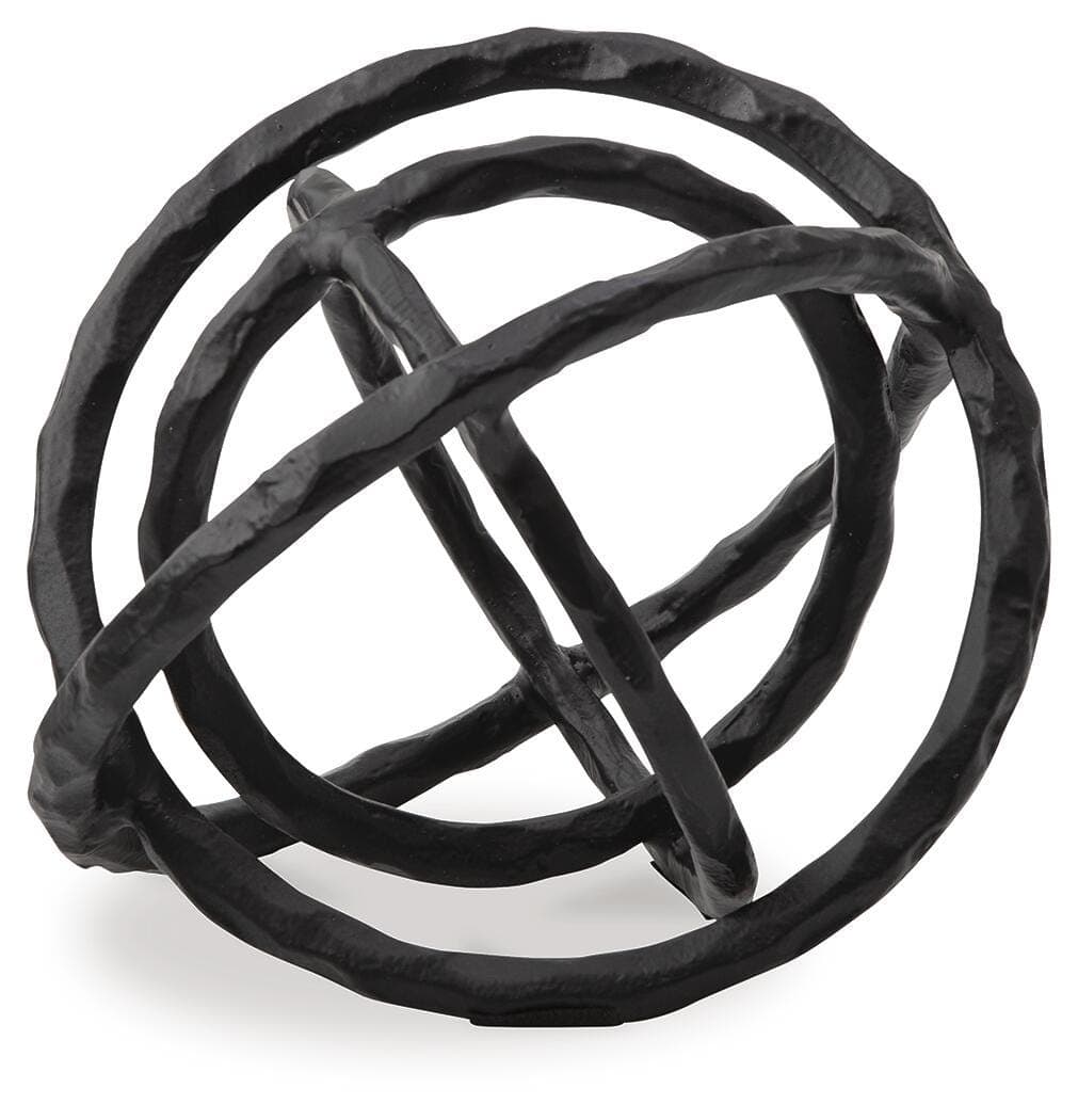 Barlee Sculpture (Set of 2) — Black/Gray — view 3