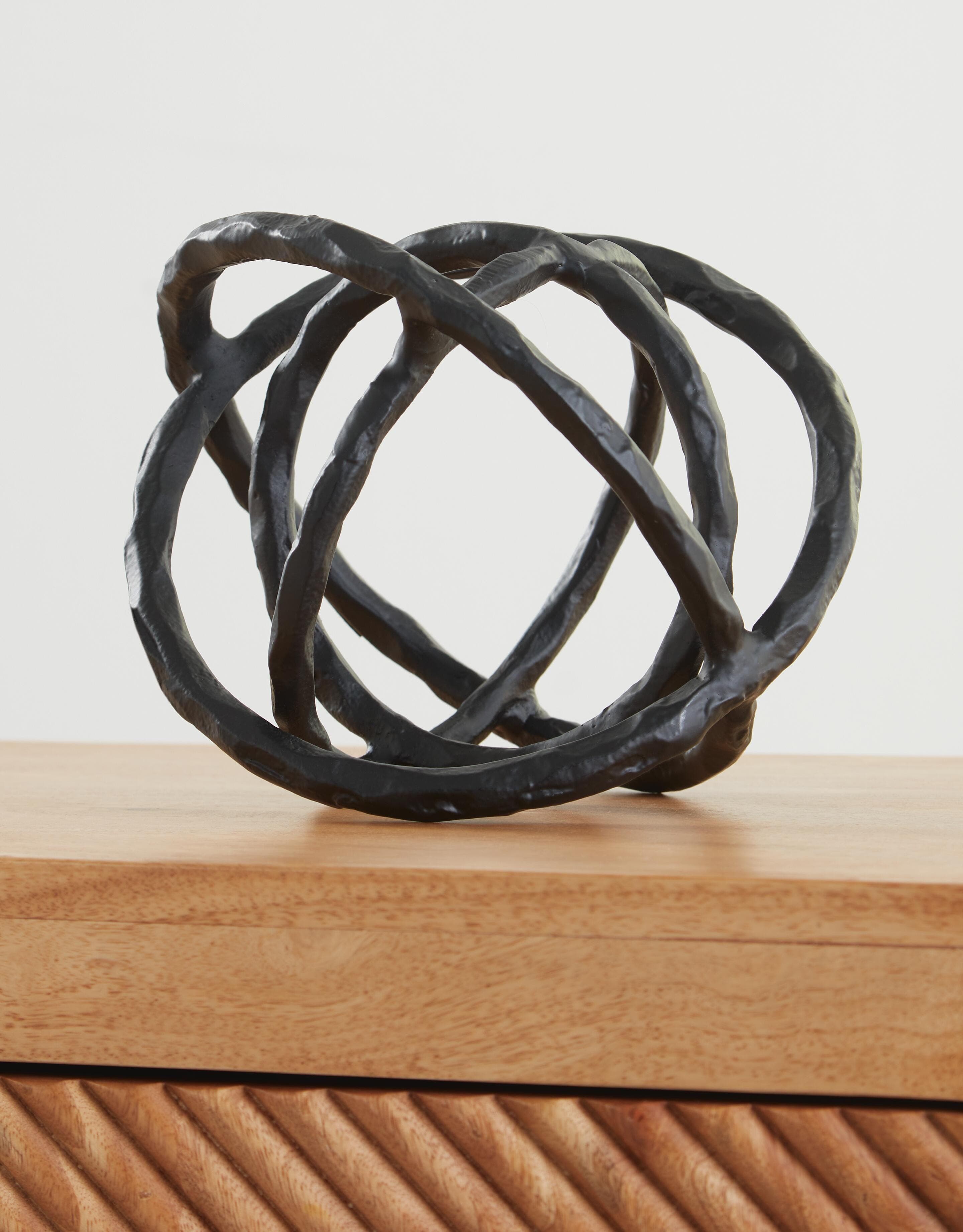 Barlee Sculpture (Set of 2) — Black/Gray — view 2
