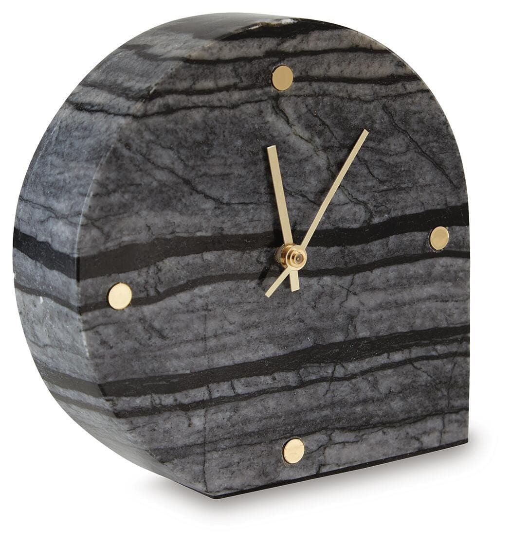 Janmour Table Clock (Set of 2) — Black/Gray — view 3