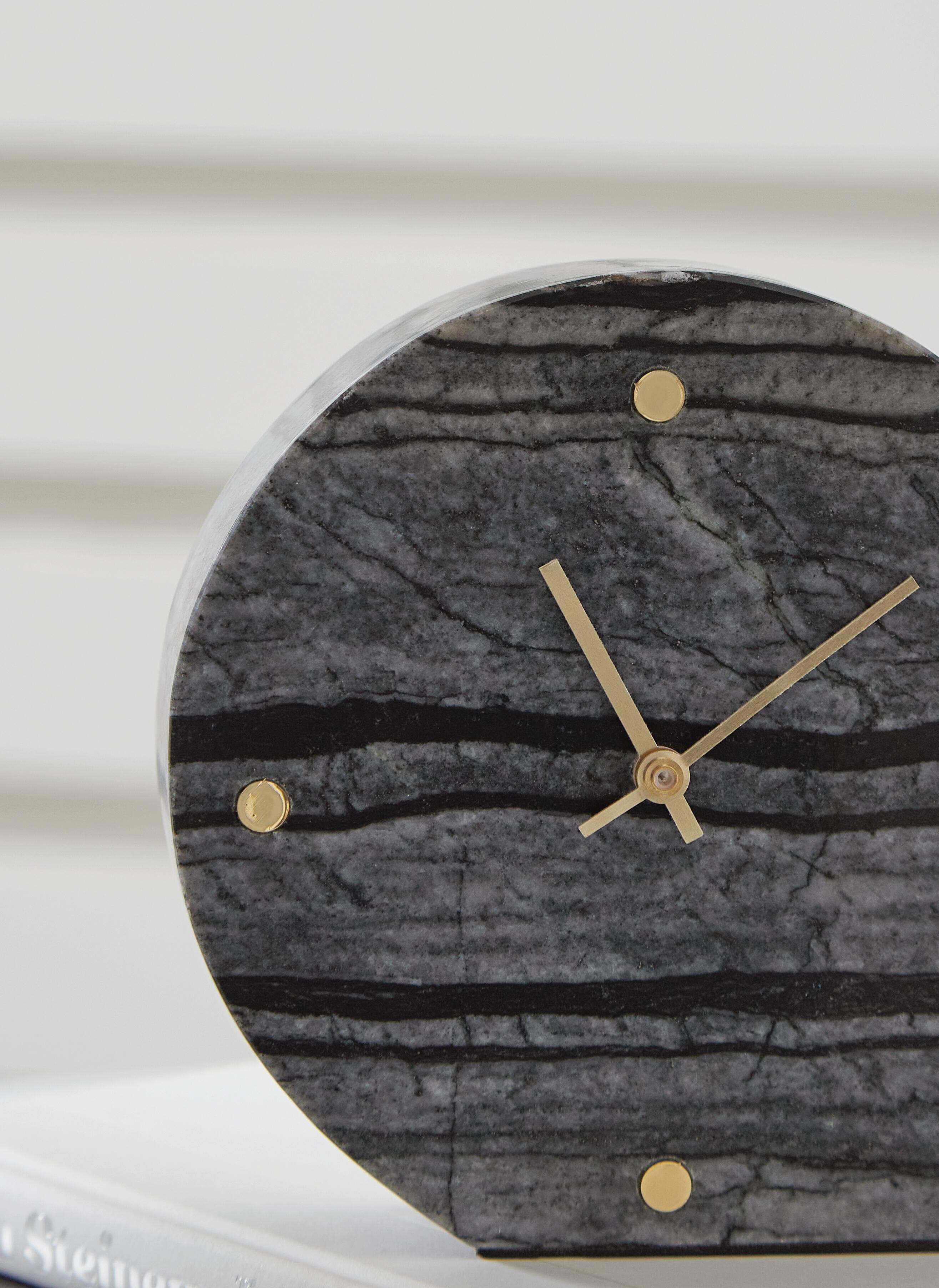 Janmour Table Clock (Set of 2) — Black/Gray — view 6