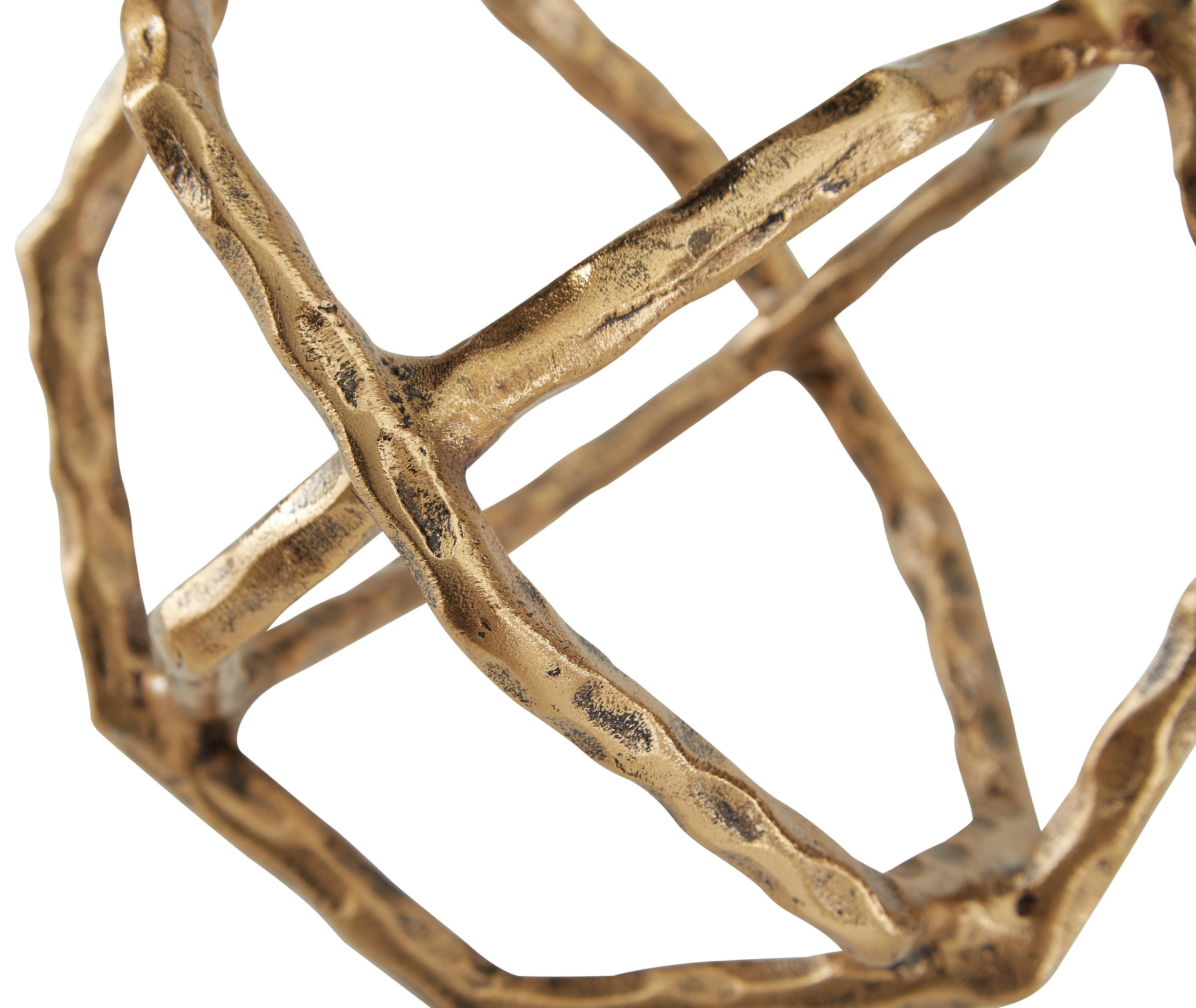 Laddington Sculpture (Set of 2) — Metallic — view 6
