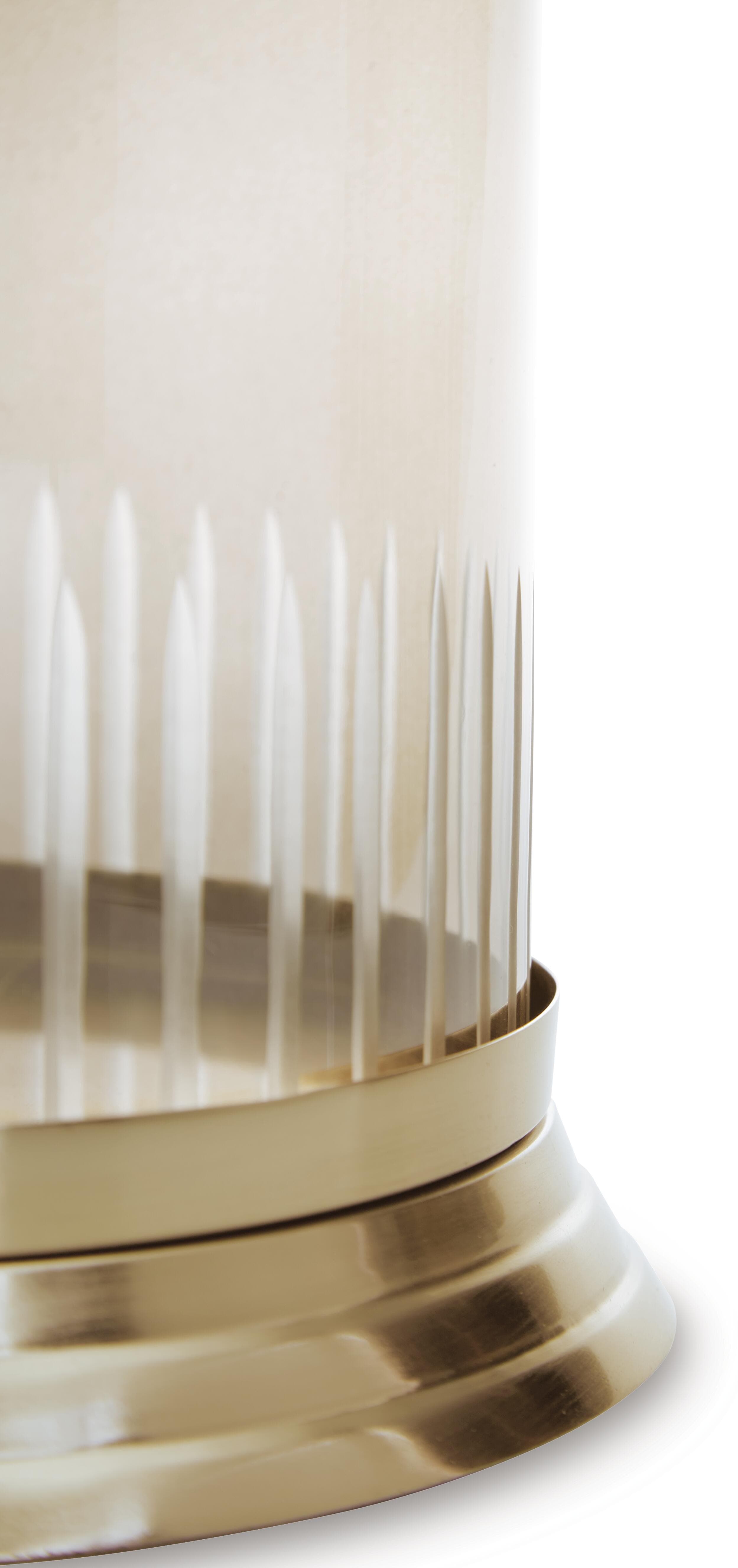 Aavinson Candle Holder — Transparent & Metallic — view 4