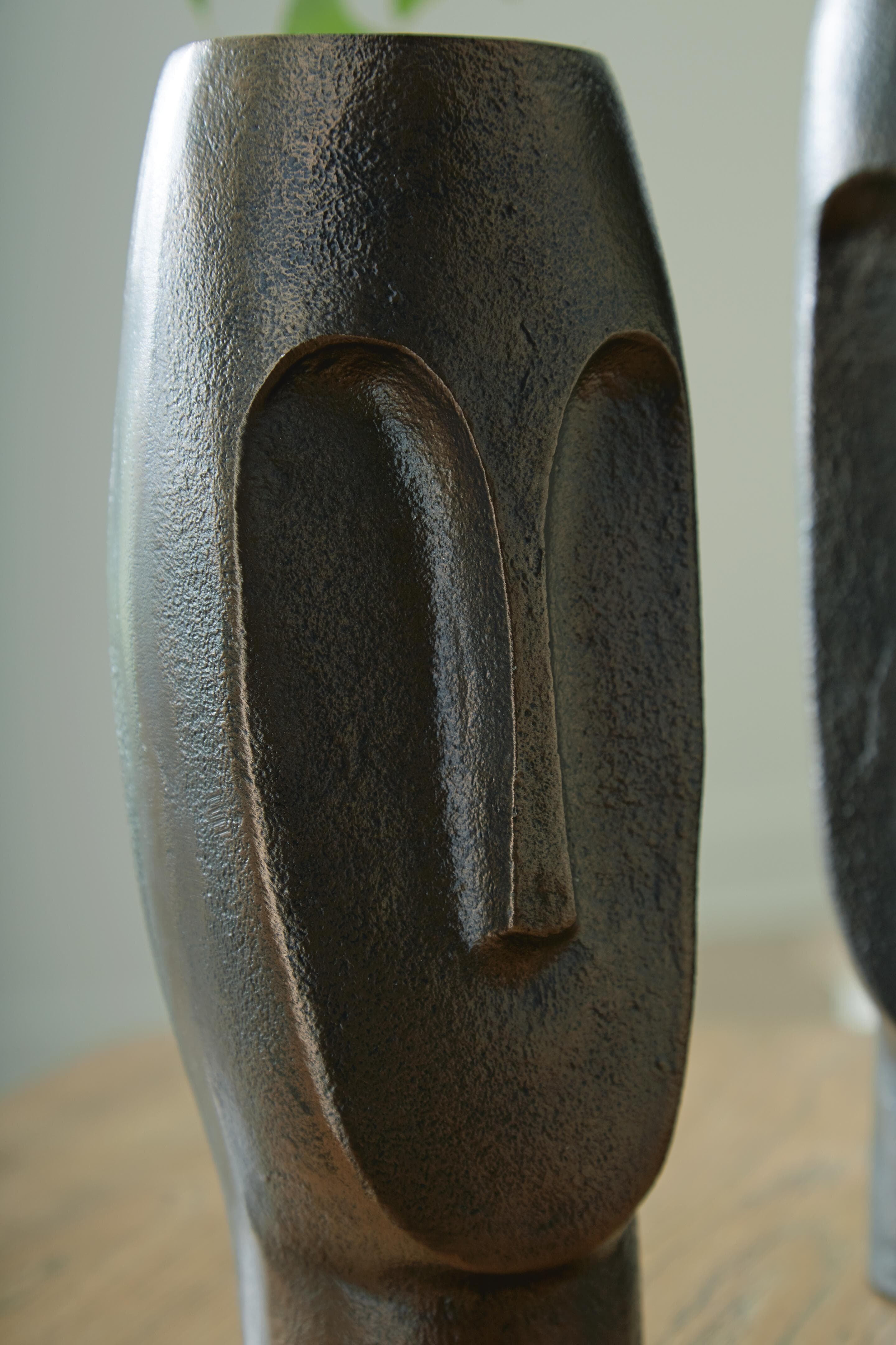 Elanman Vase — Brown/Beige — view 4