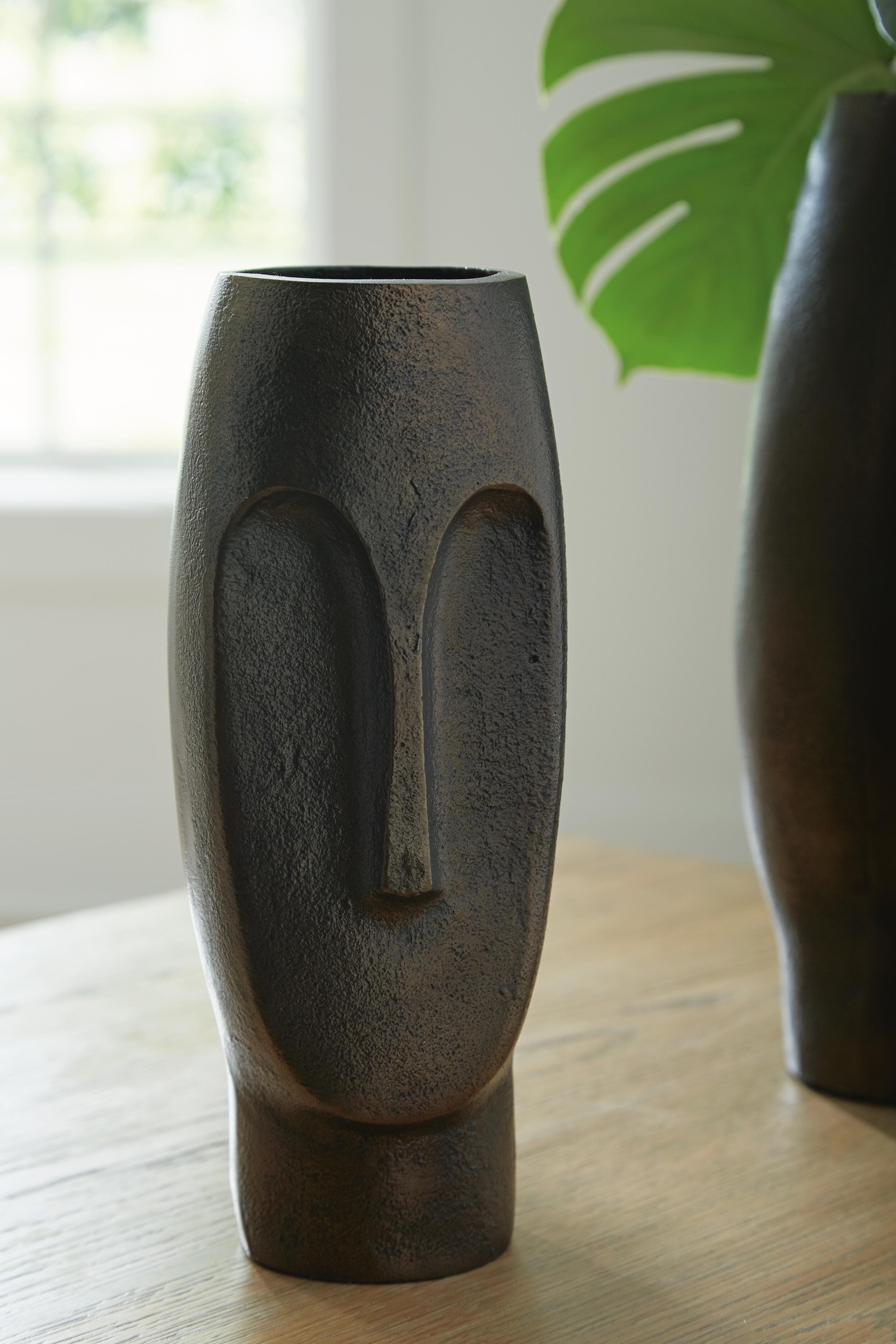 Elanman Vase — Brown/Beige — view 2