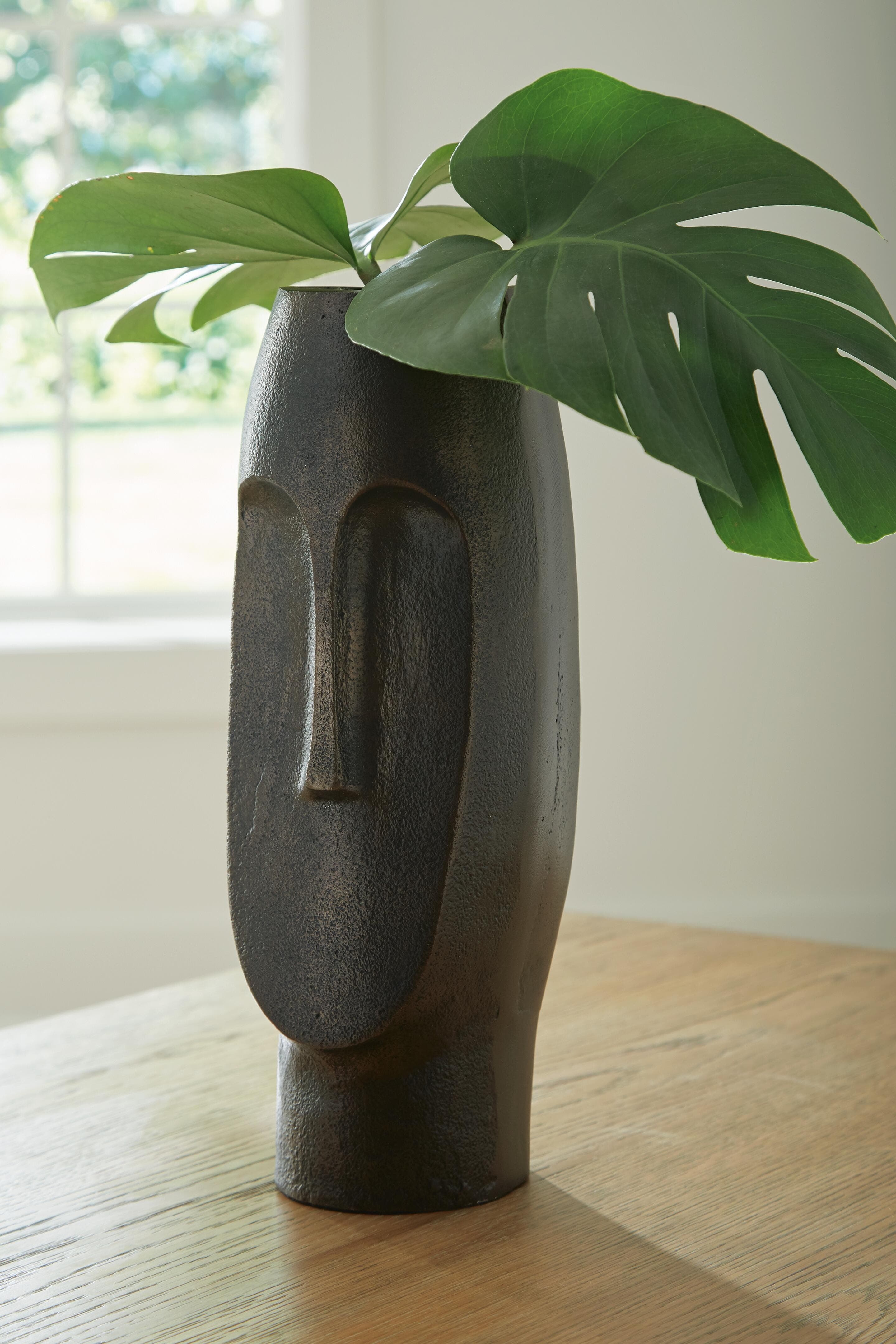 Elanman Vase — Brown/Beige — view 2