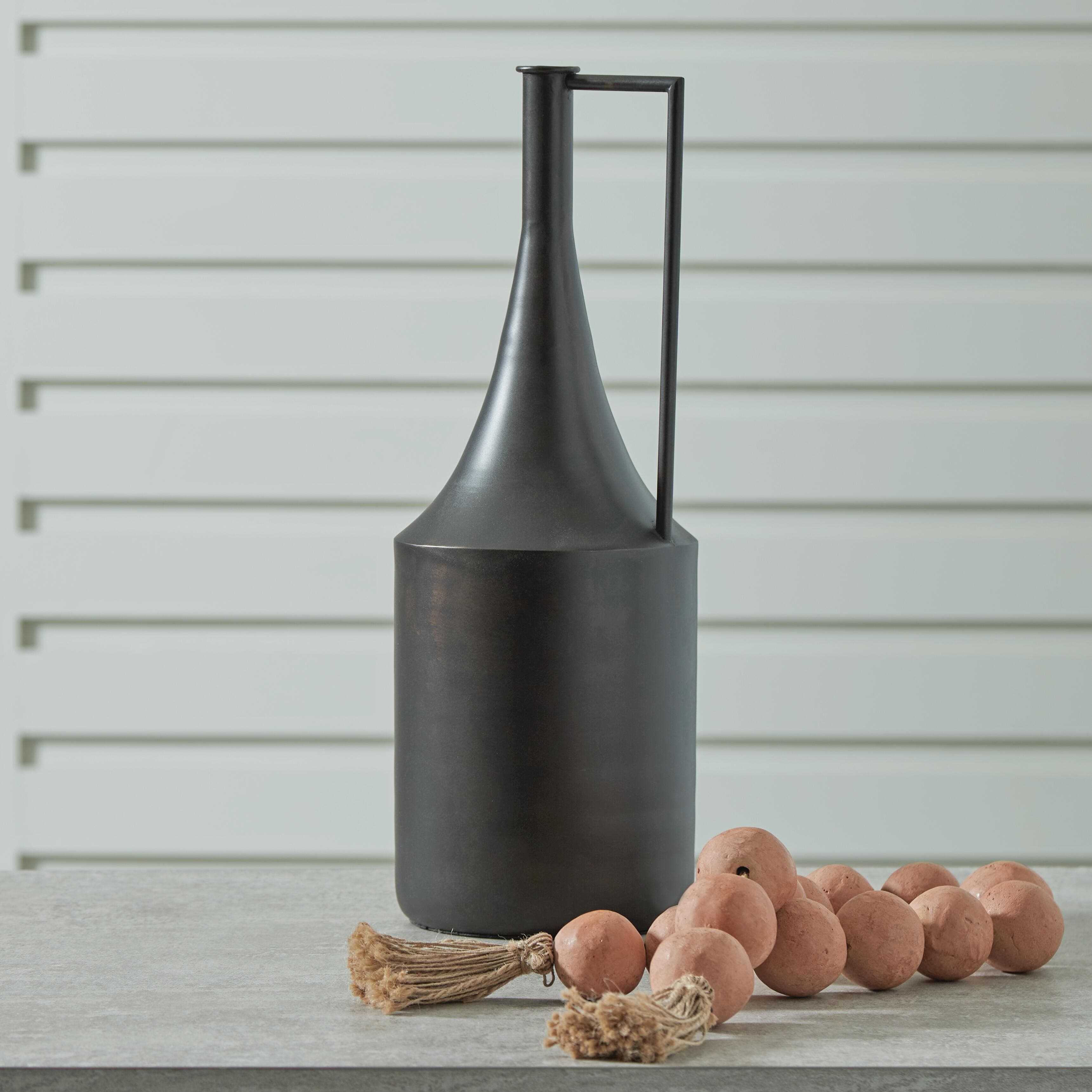 Zainforth Vase — Brown/Beige — view 2