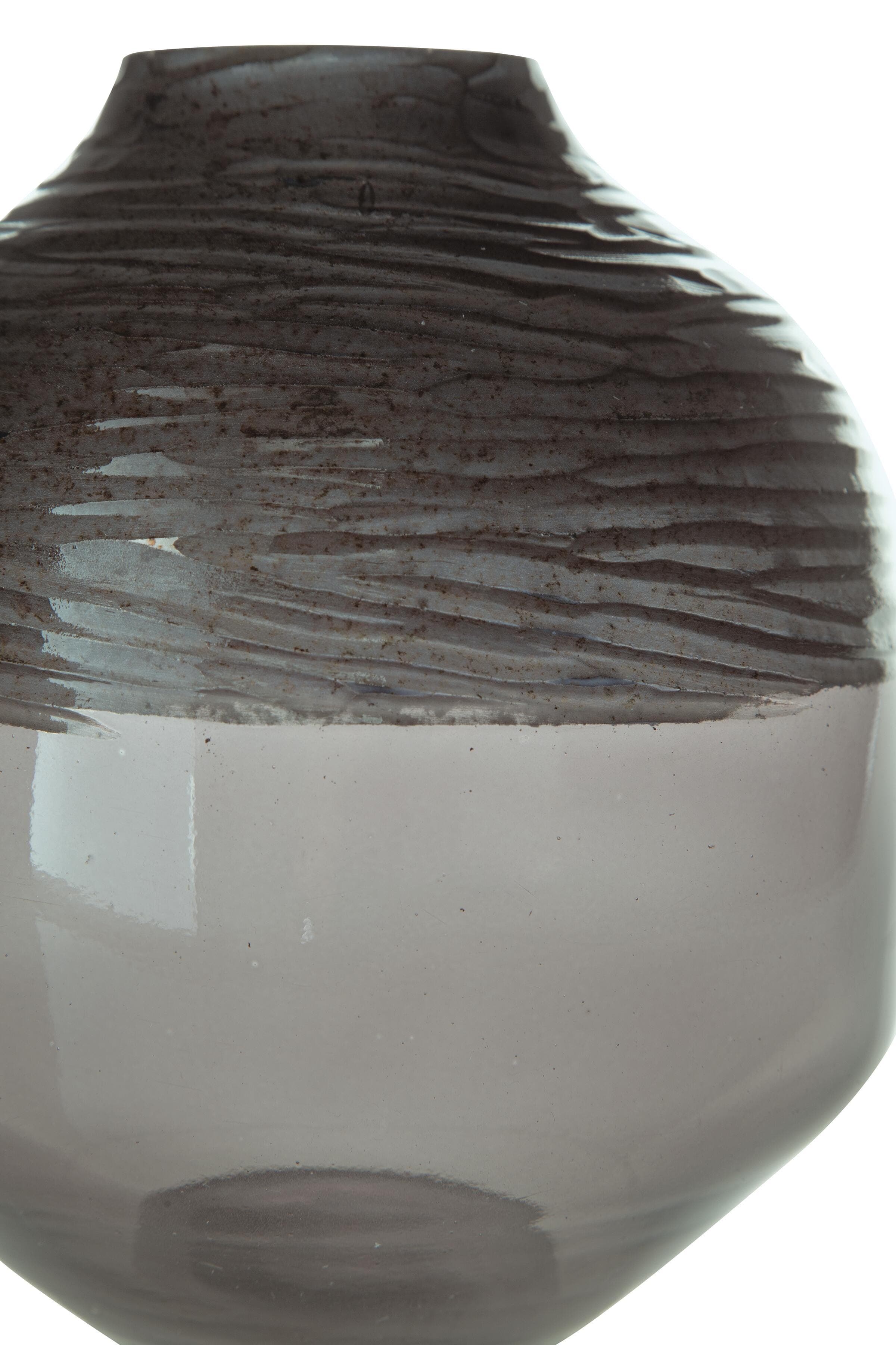 Harpwick Vase — Black/Gray — view 3