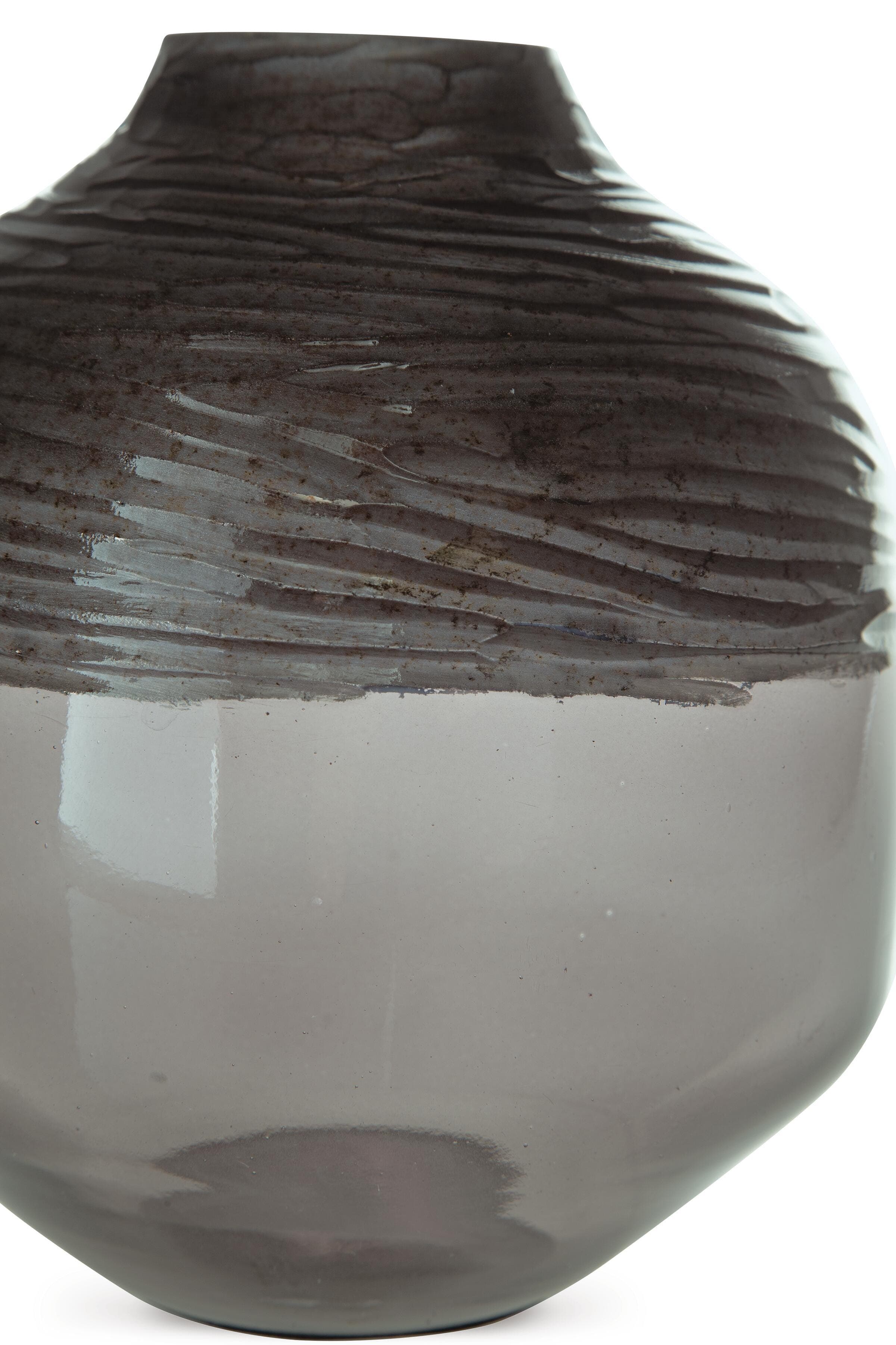 Harpwick Vase — Black/Gray — view 3