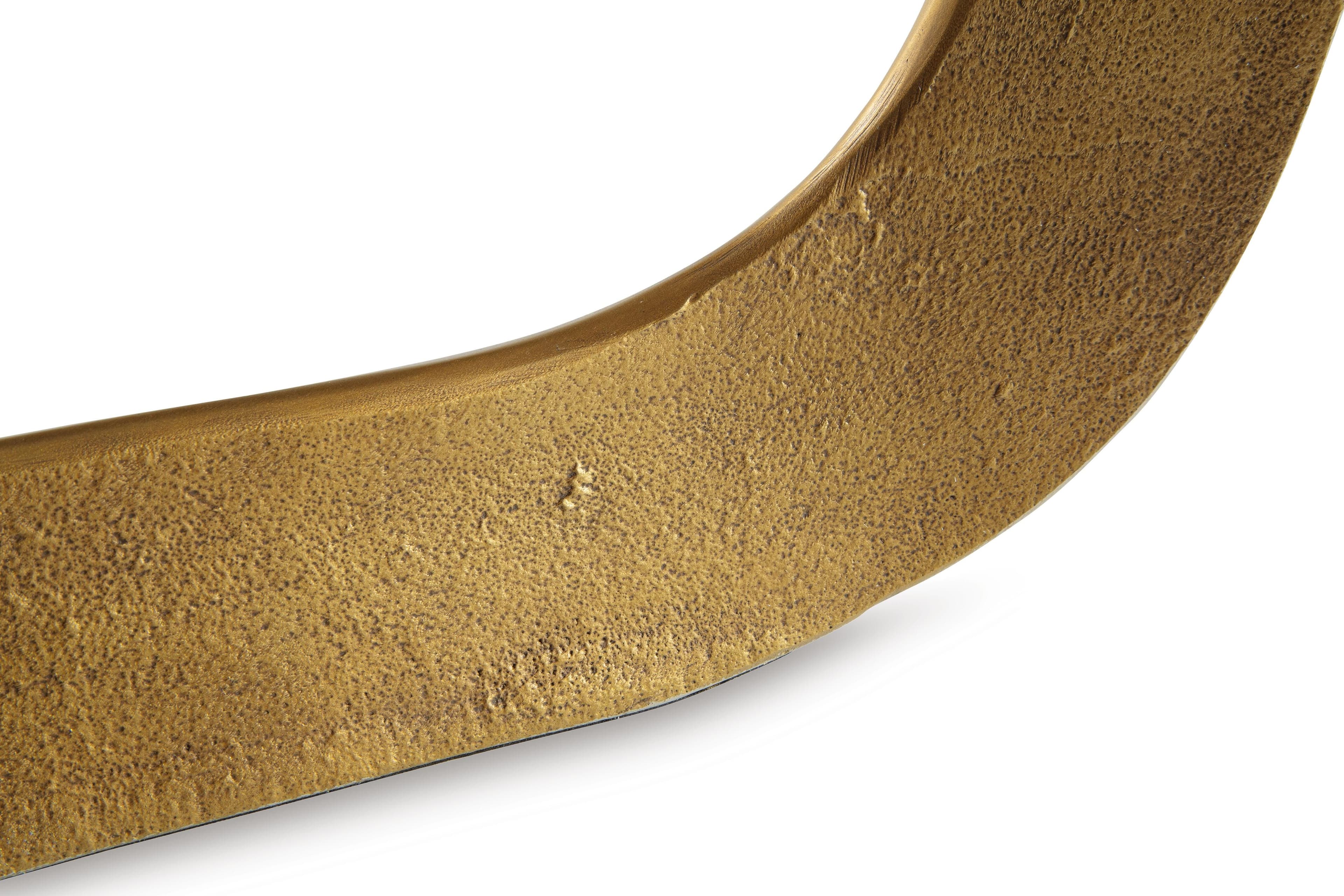 Lawtonville Vase — Metallic & Yellow — view 5