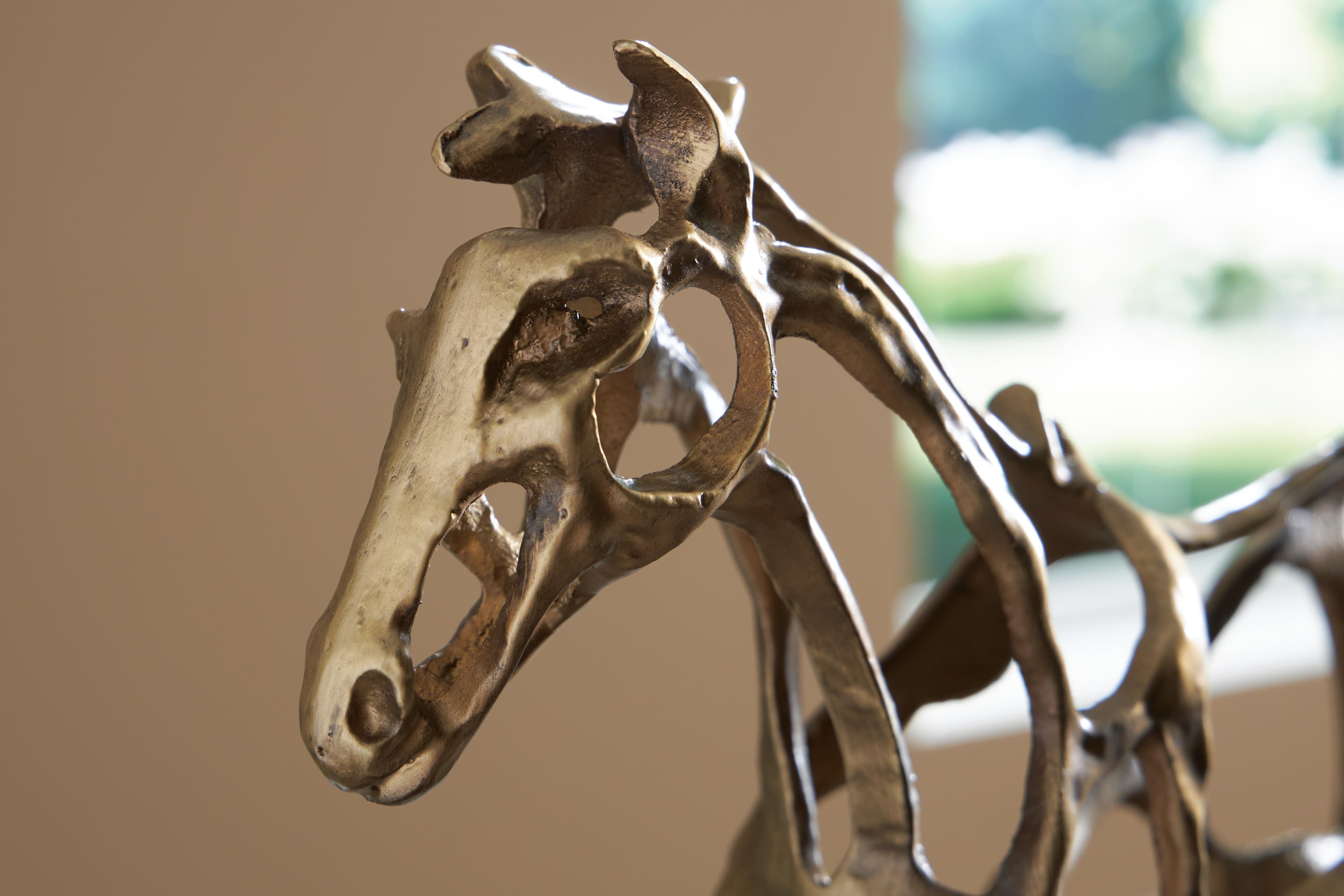 Grainville Sculpture — Metallic & Black/Gray — view 4