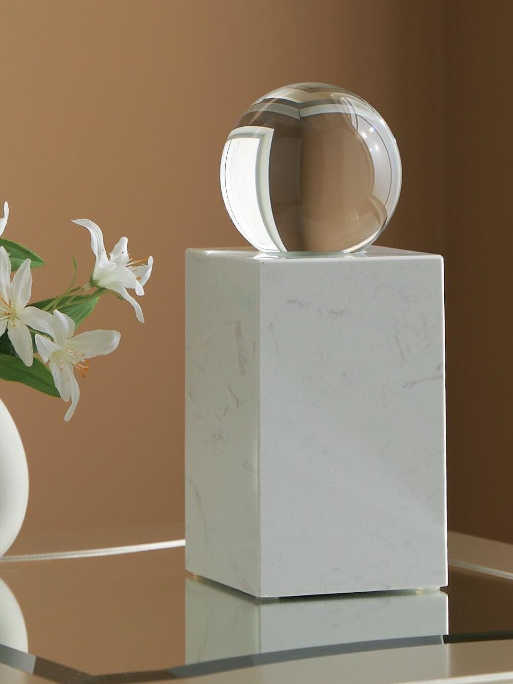 Sellner Sculpture — Transparent & White — view 2