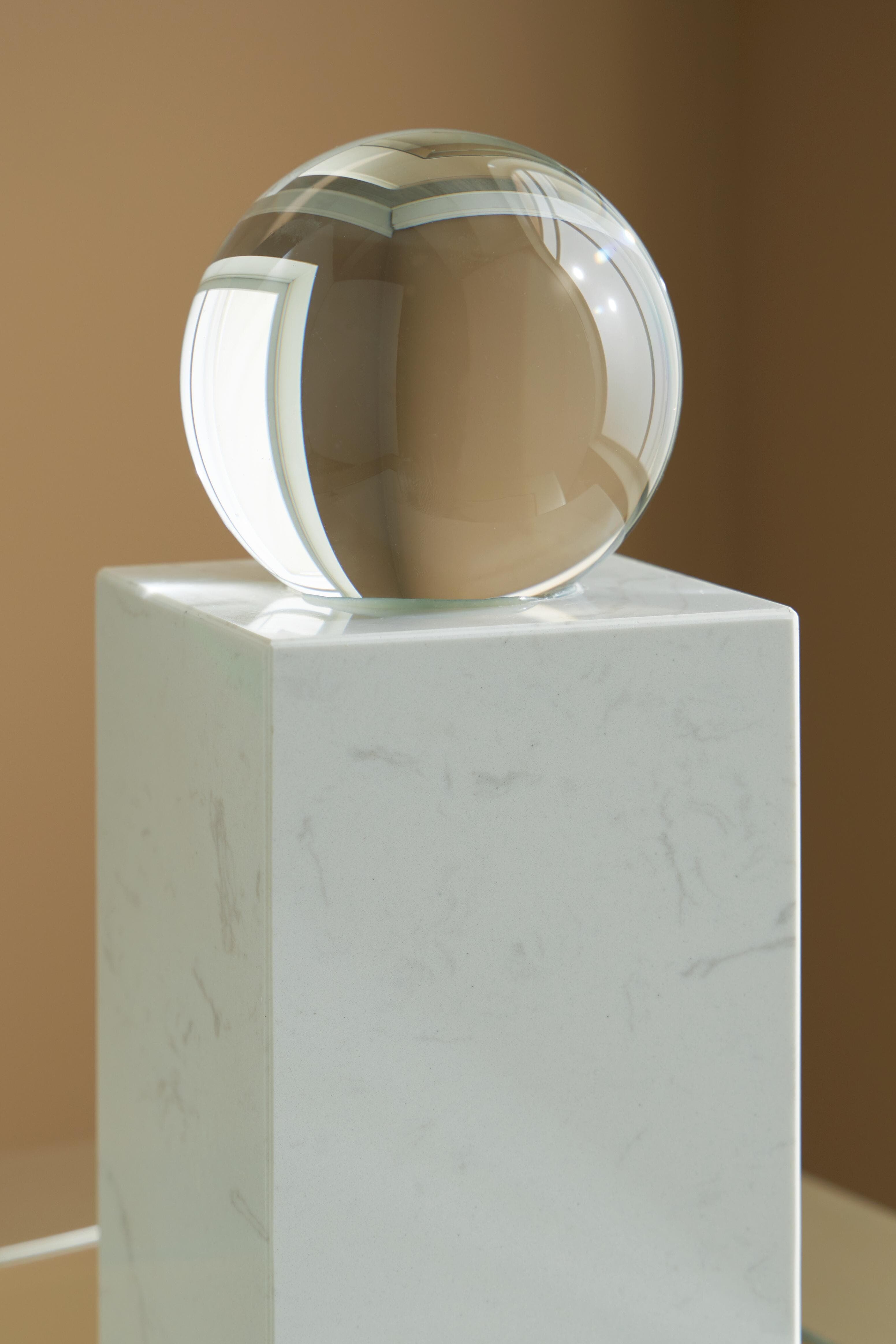 Sellner Sculpture — Transparent & White — view 4