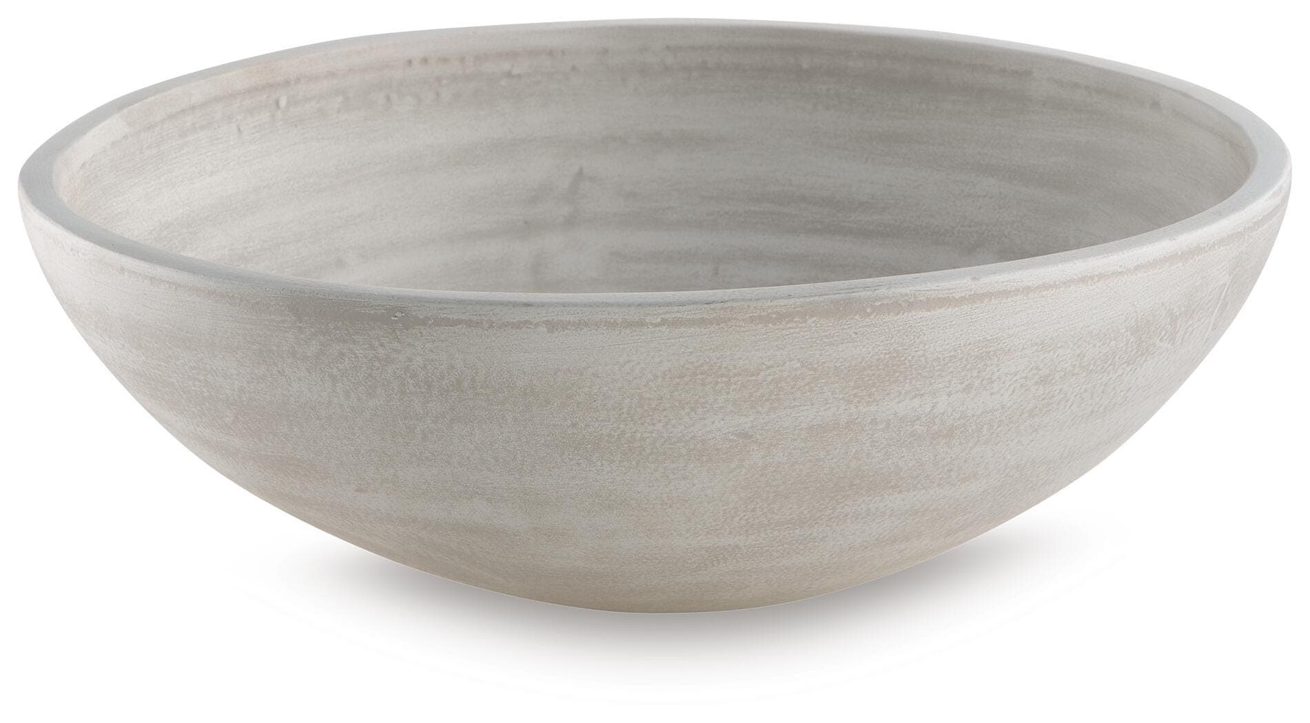 Meadie Bowl — White & Brown/Beige — view 3