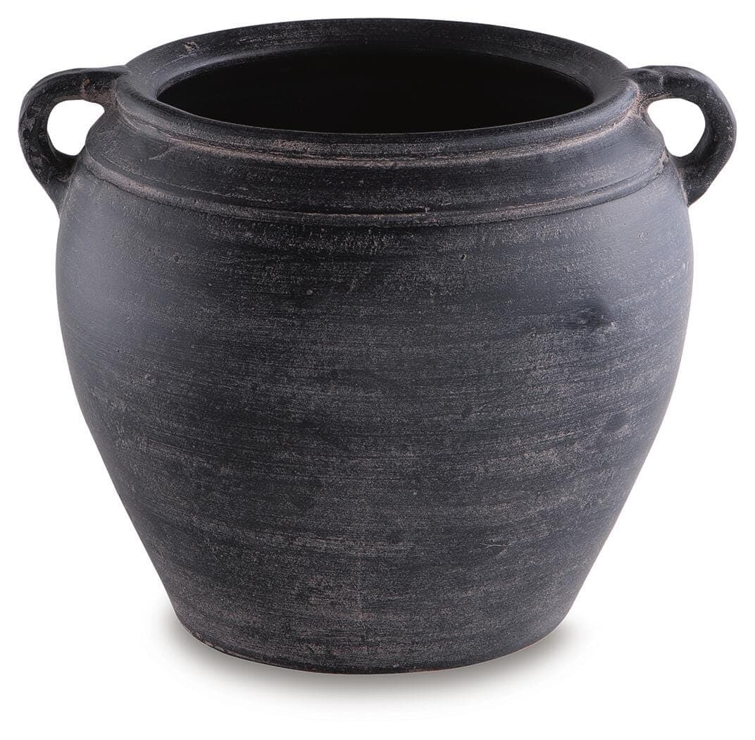 Meadie Vase — Black/Gray — view 3