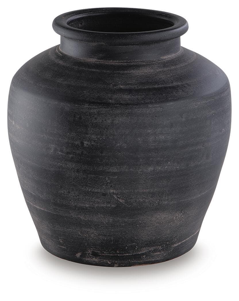 Meadie Vase — Black/Gray — view 3