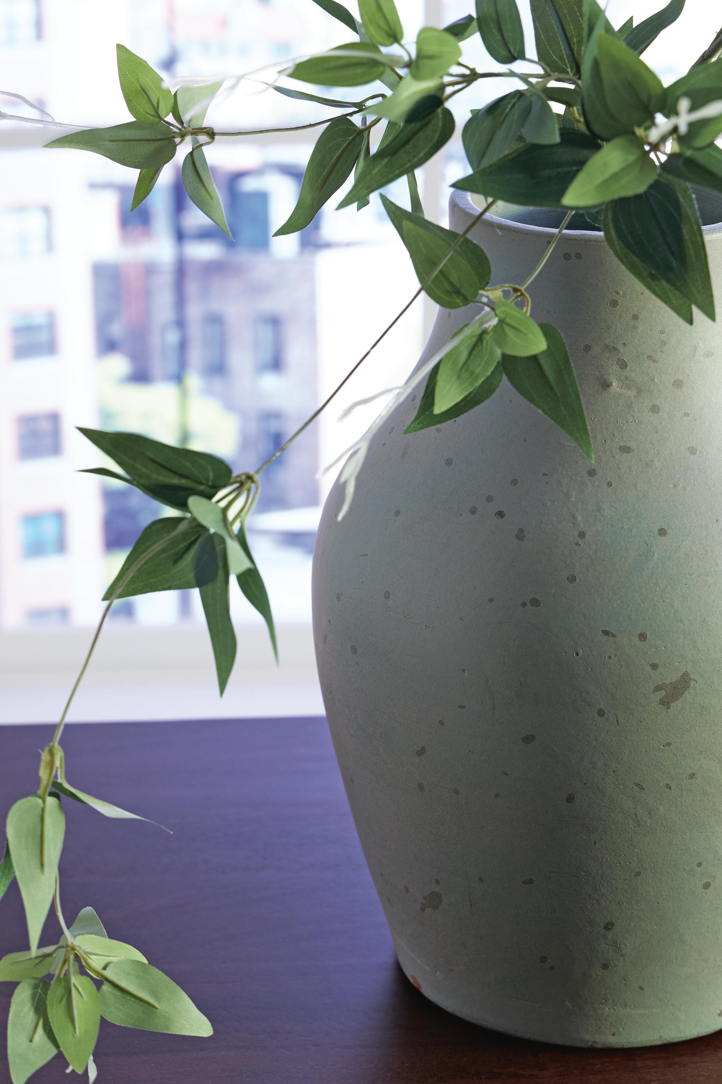 Baychester Vase — Antique Green — view 3