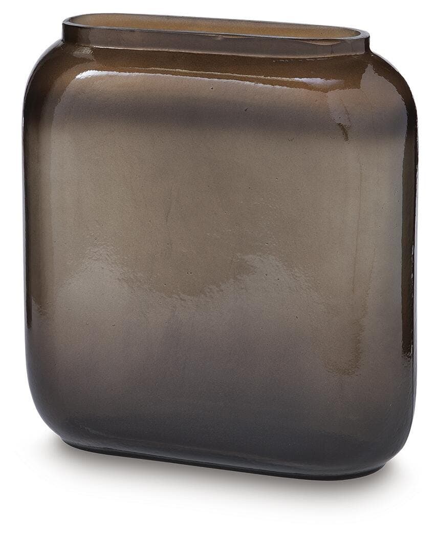 Sumner Vase — Gray/Gold Finish — view 3