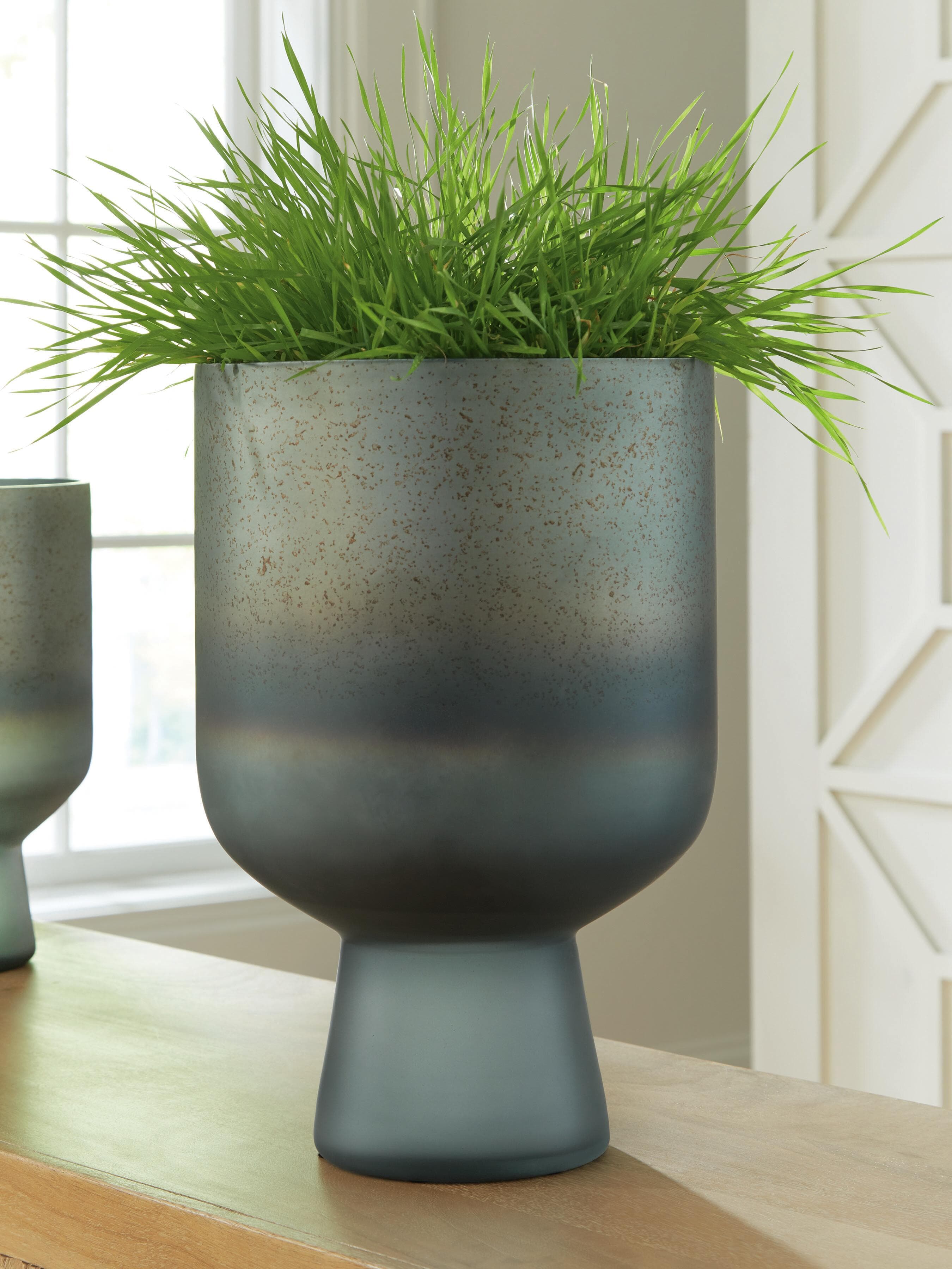 Pennmore Vase — Antique Blue — view 2