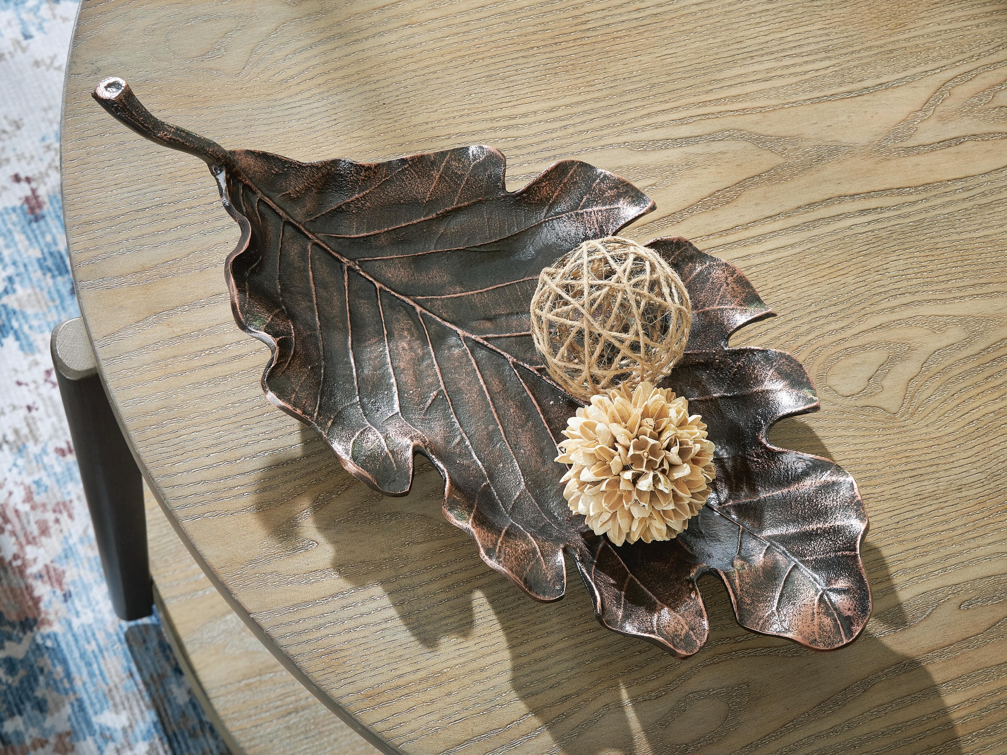 Avermund Sculpture — Antique Copper Finish — view 2