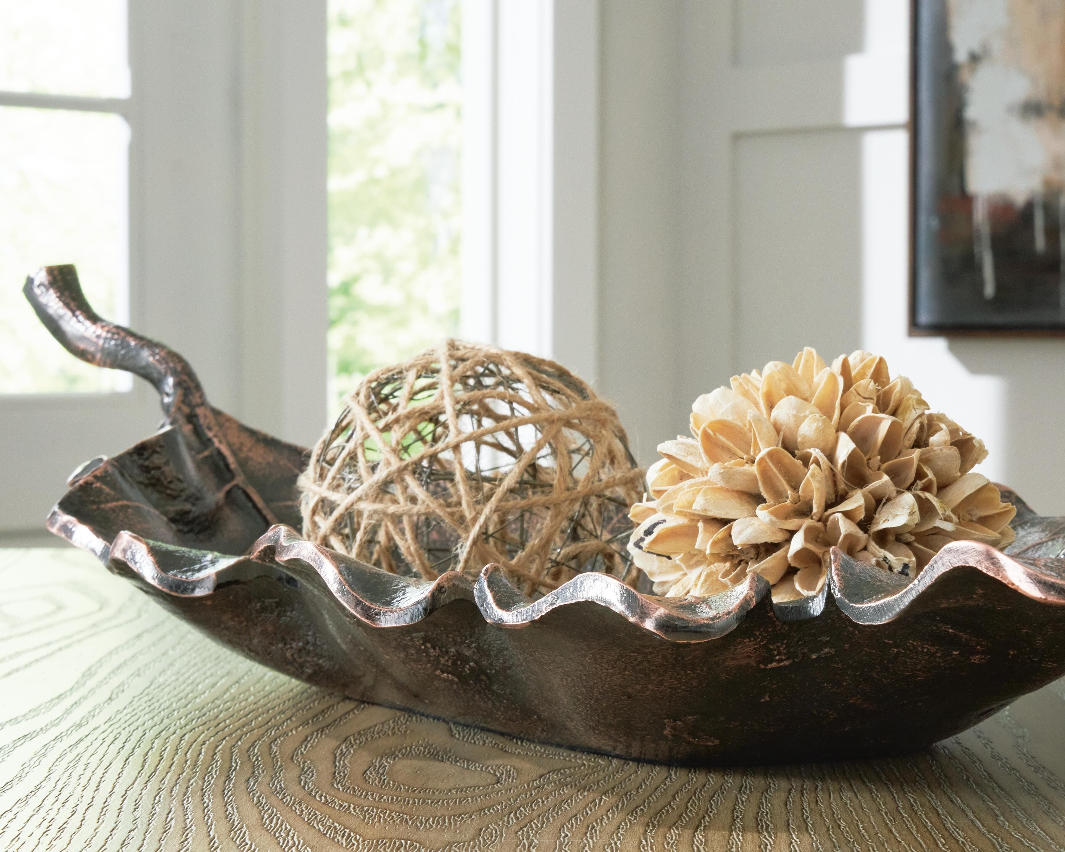 Avermund Sculpture — Antique Copper Finish — view 4