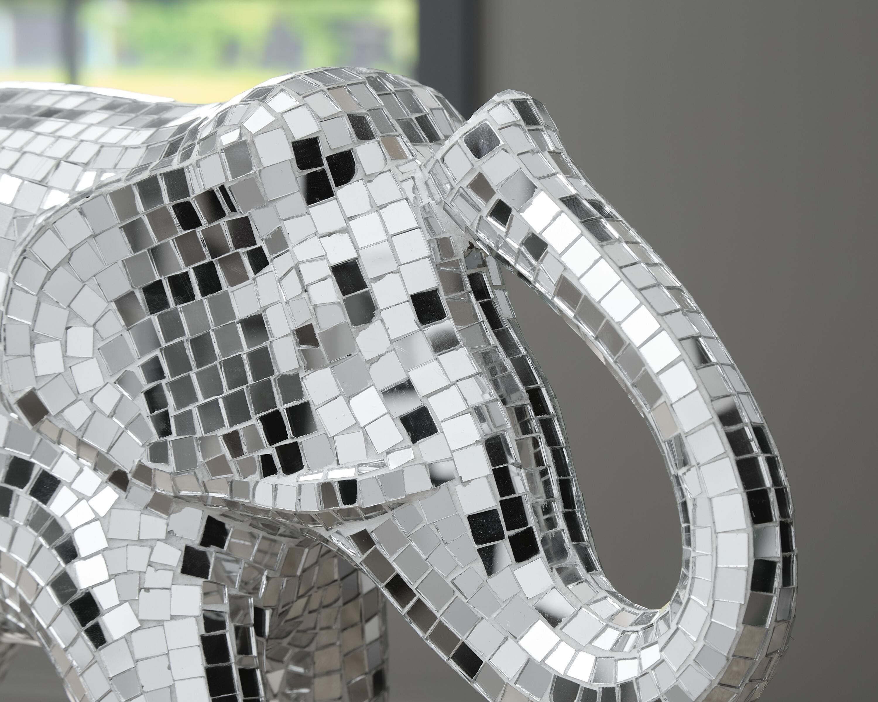 Hallmont Sculpture — Silver Finish — view 5