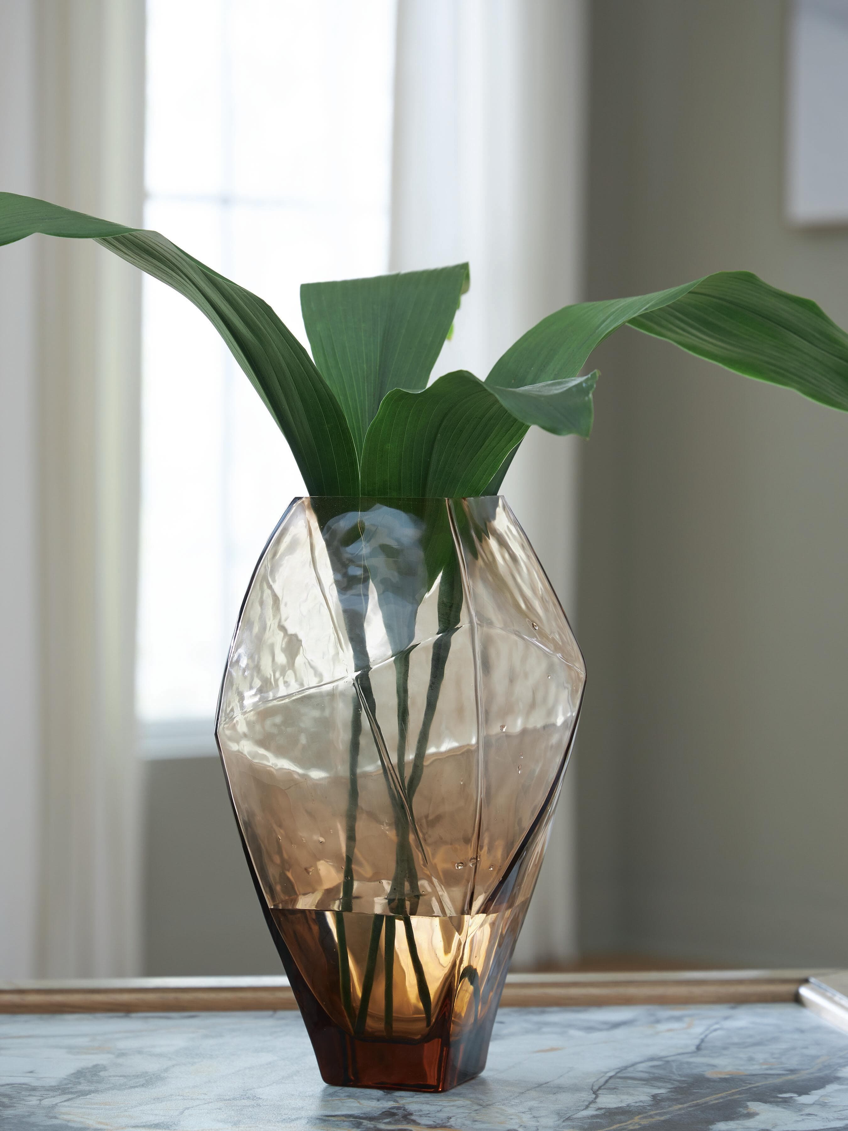 Ewart Vase — Light Brown — view 2