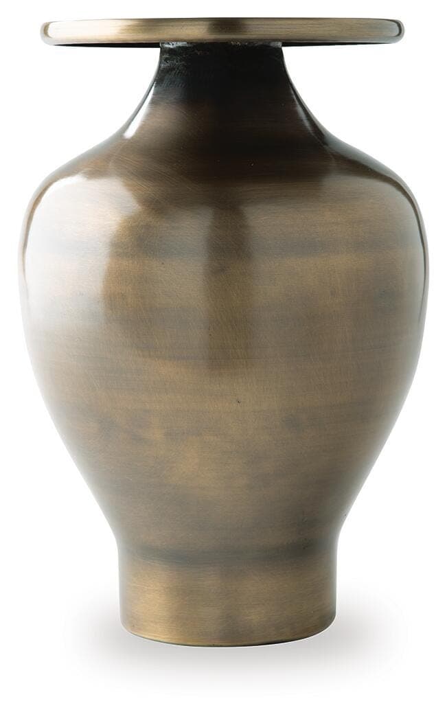 Fedorleigh Vase — Antique Brass Finish — view 3
