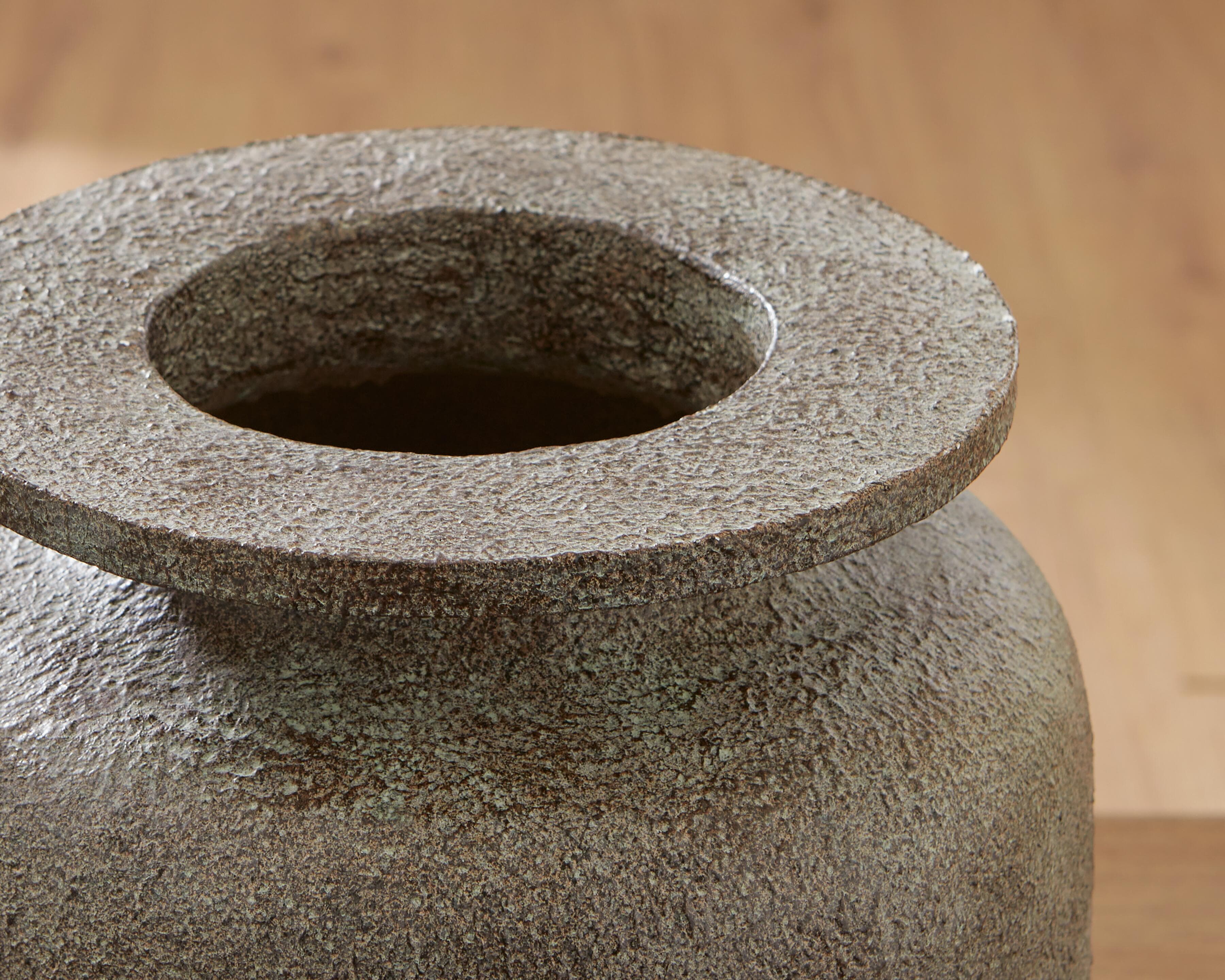 Jedwick Vase — Gray/Brown — view 4