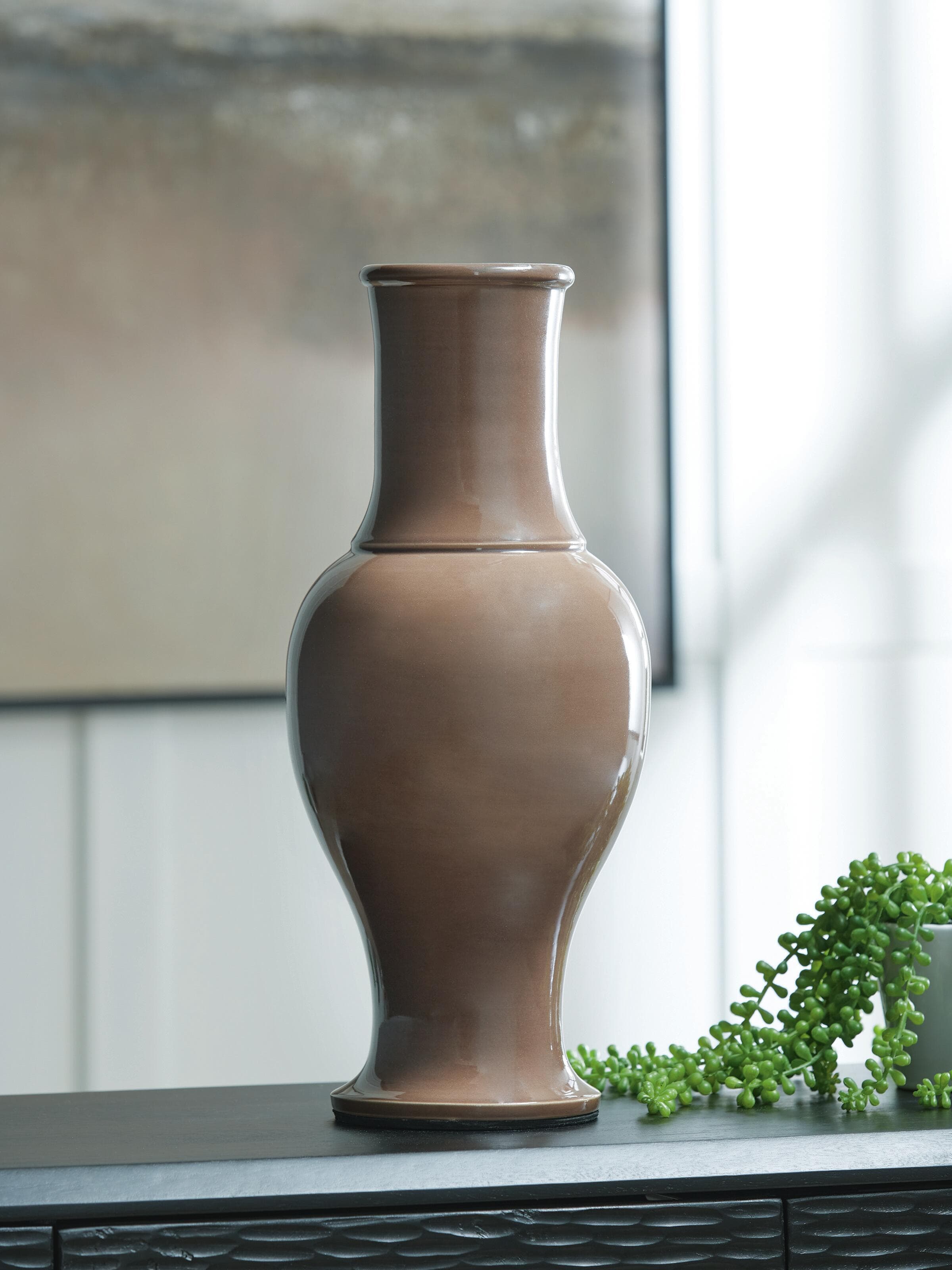 Tillmer Vase — Brown — view 2