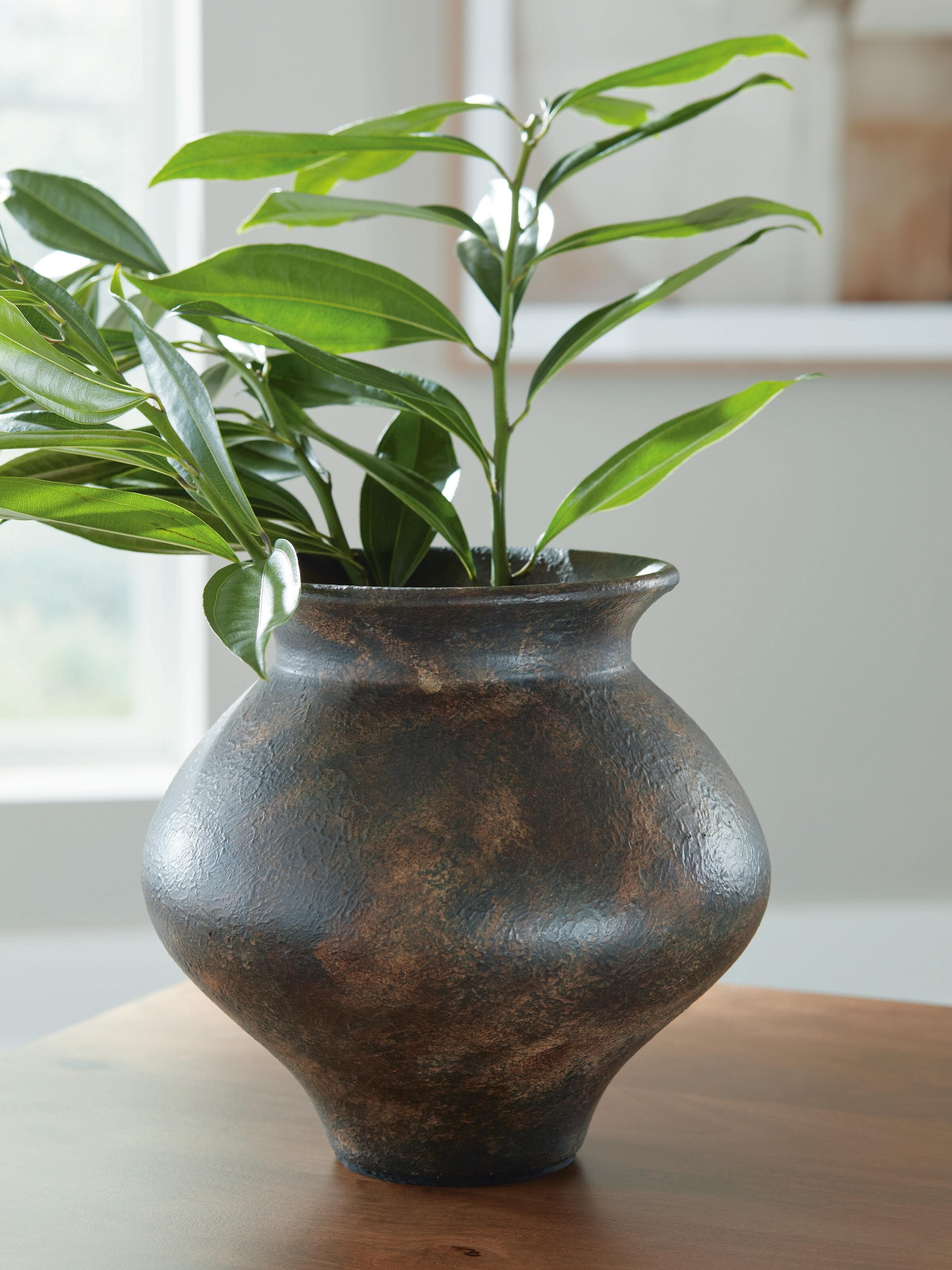 Laddlow Vase — Antique Brown — view 2