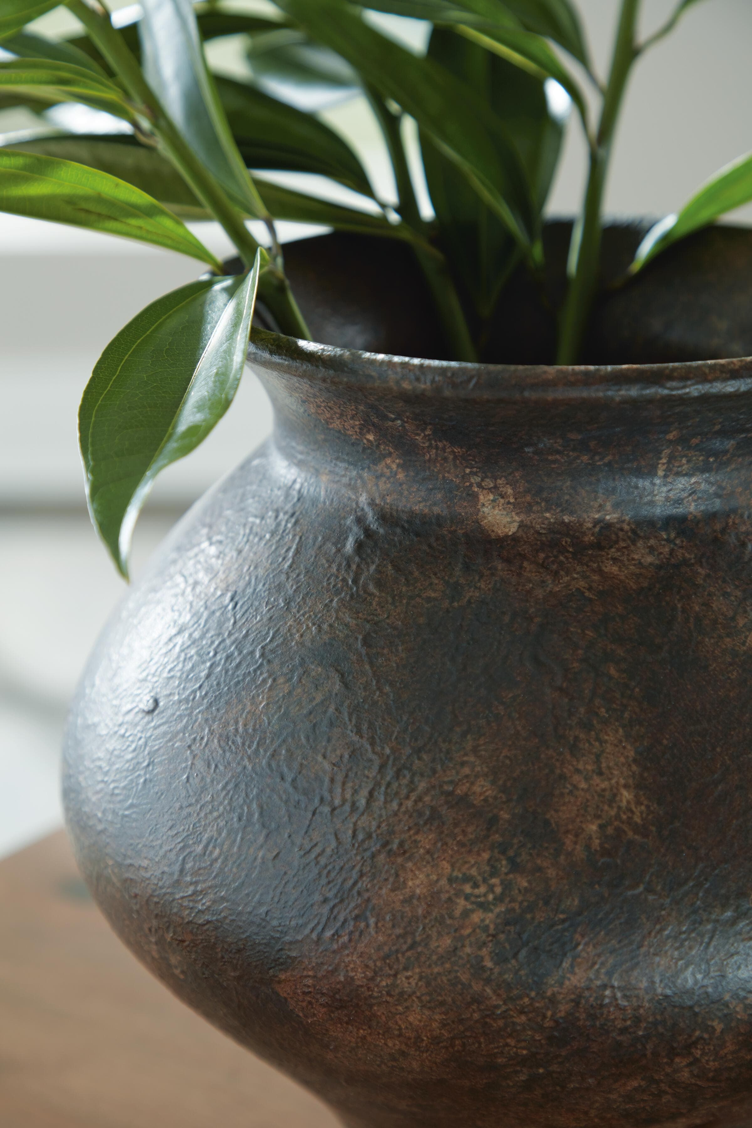 Laddlow Vase — Antique Brown — view 4