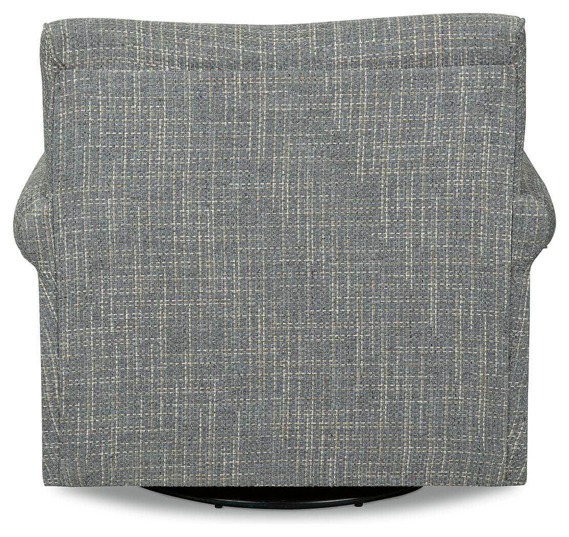 Renley Accent Chair — Black/Gray, Blue & Brown/Beige — view 6