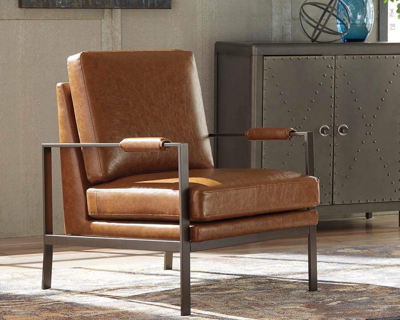 Peacemaker Accent Chair — Brown/Beige — view 2