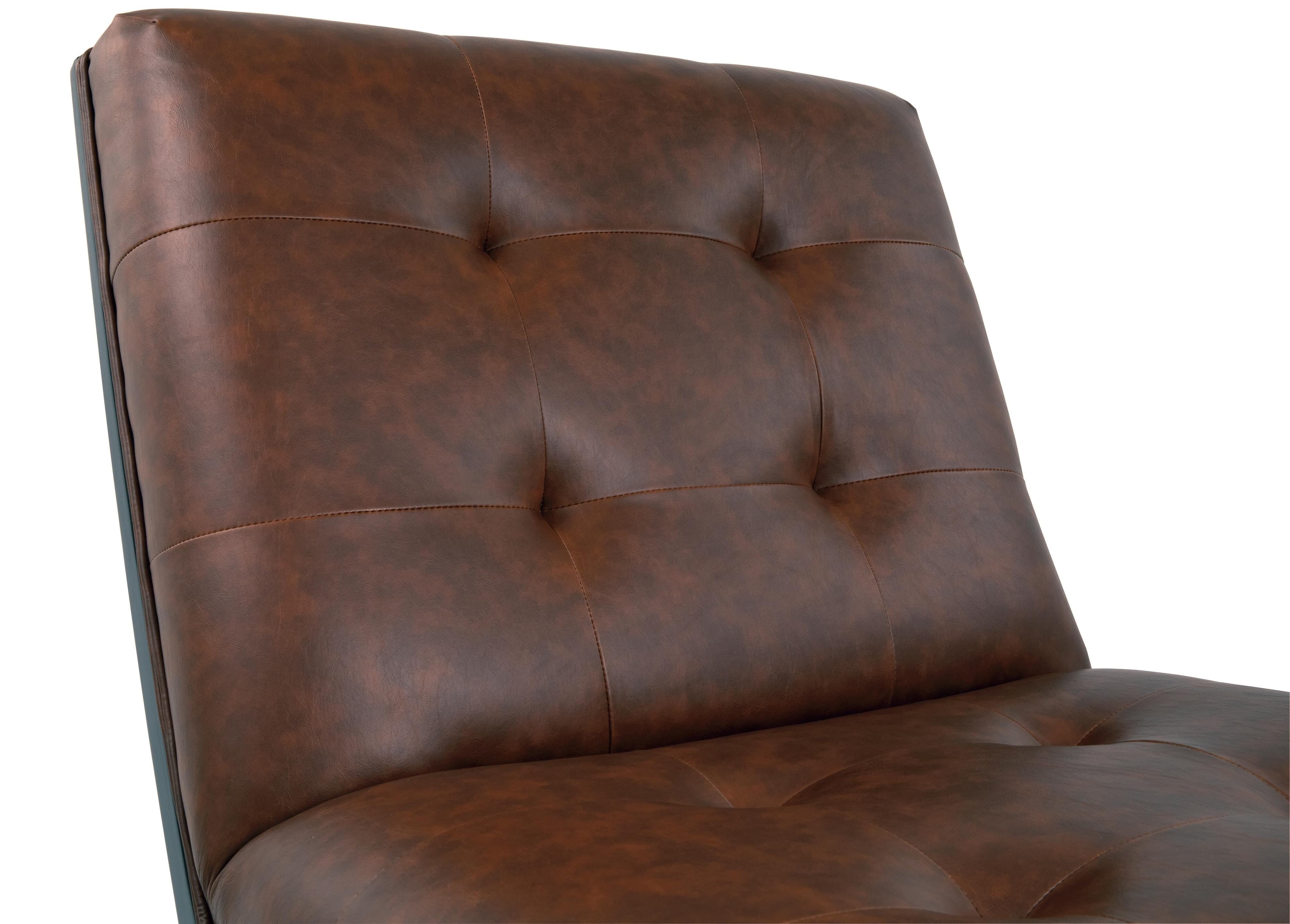 Sidewinder Accent Chair — Brown/Beige — view 7
