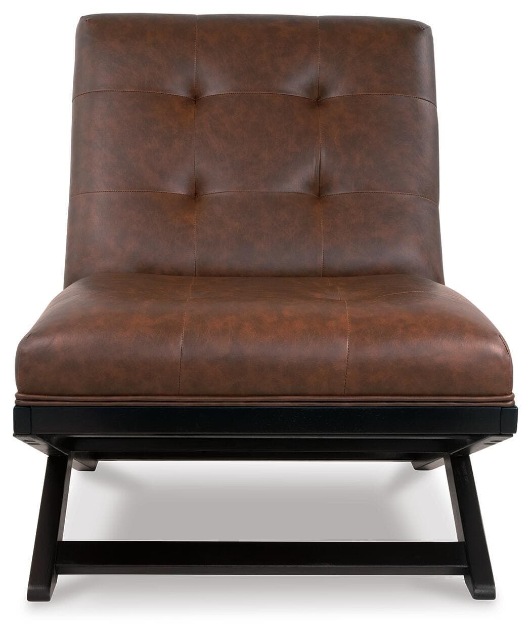 Sidewinder Accent Chair — Brown/Beige — view 3