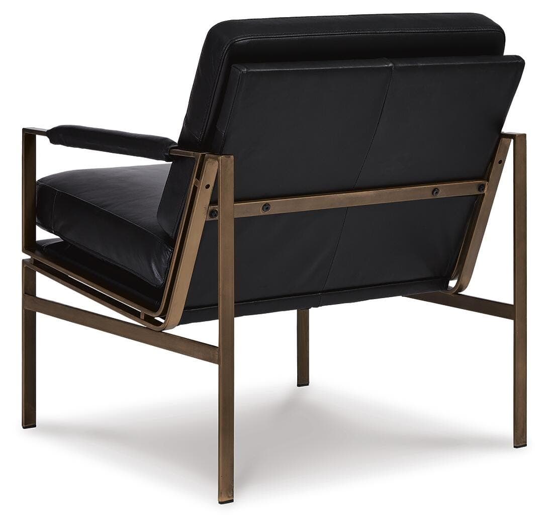 Puckman Accent Chair — Black/Gray — view 6